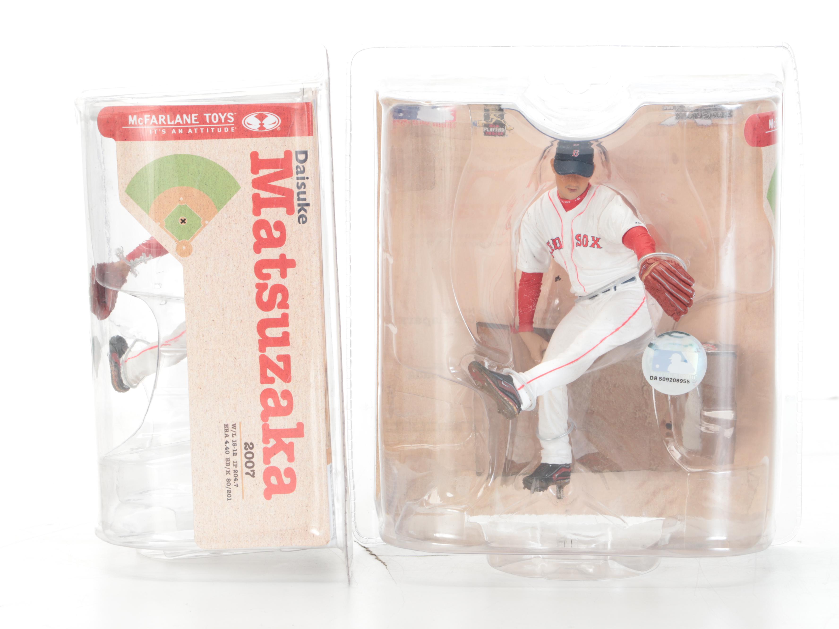 Sealed Macfarlane Baseball Action Figures, All-Star Game Baseballs and More