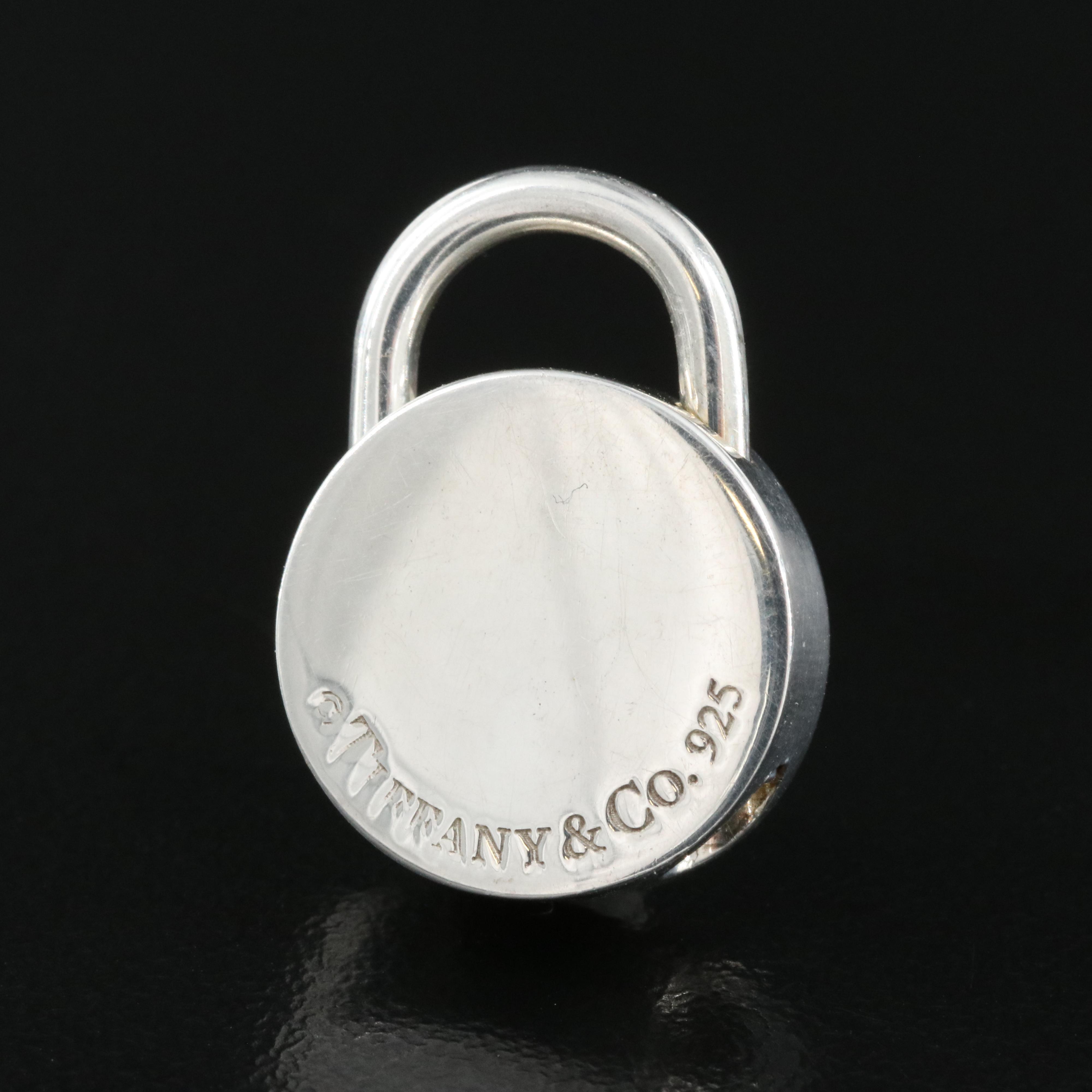 Tiffany & Co. Sterling "Class of '08" Lock Pendant