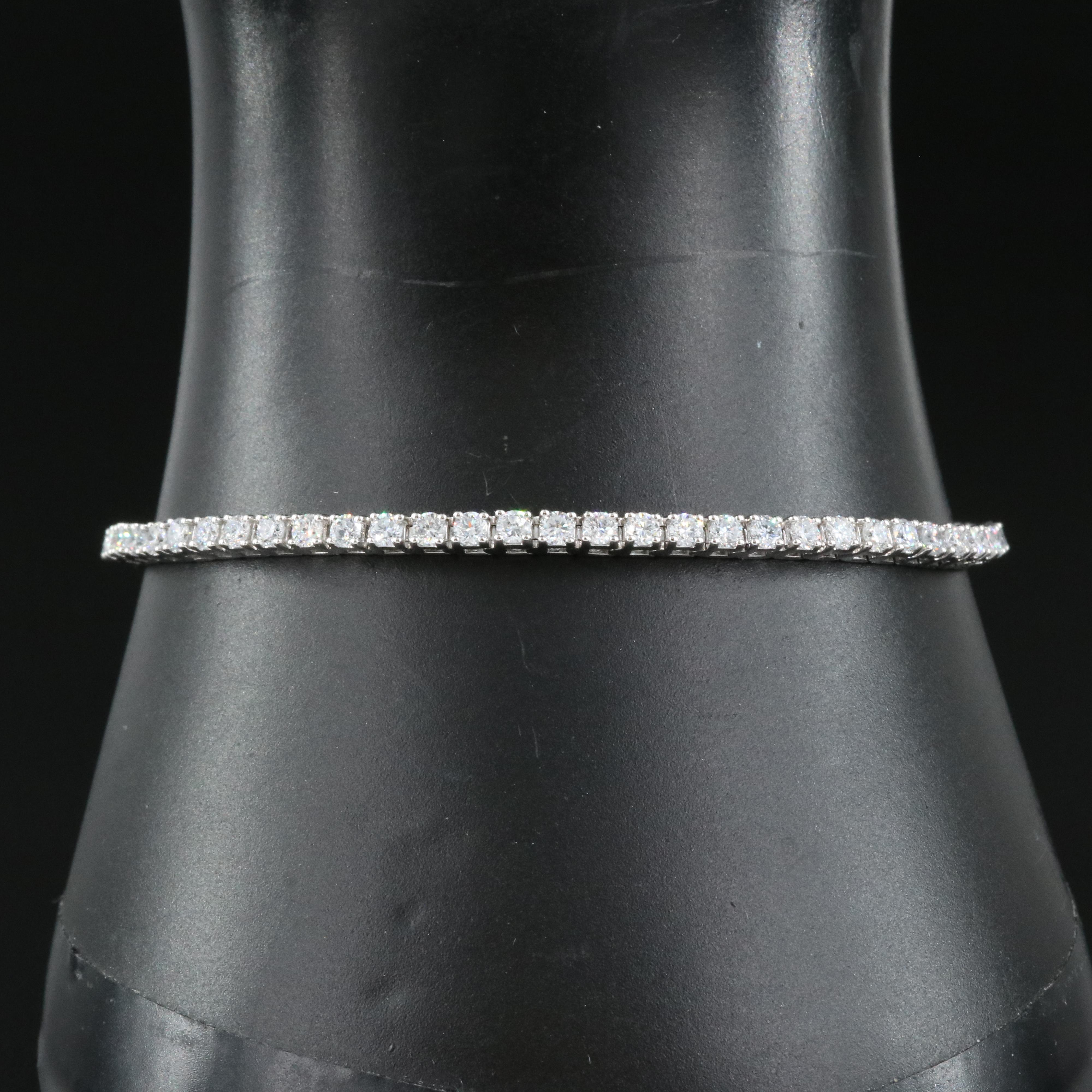 14K 2.63 CTW Lab Grown Diamond Line Bracelet