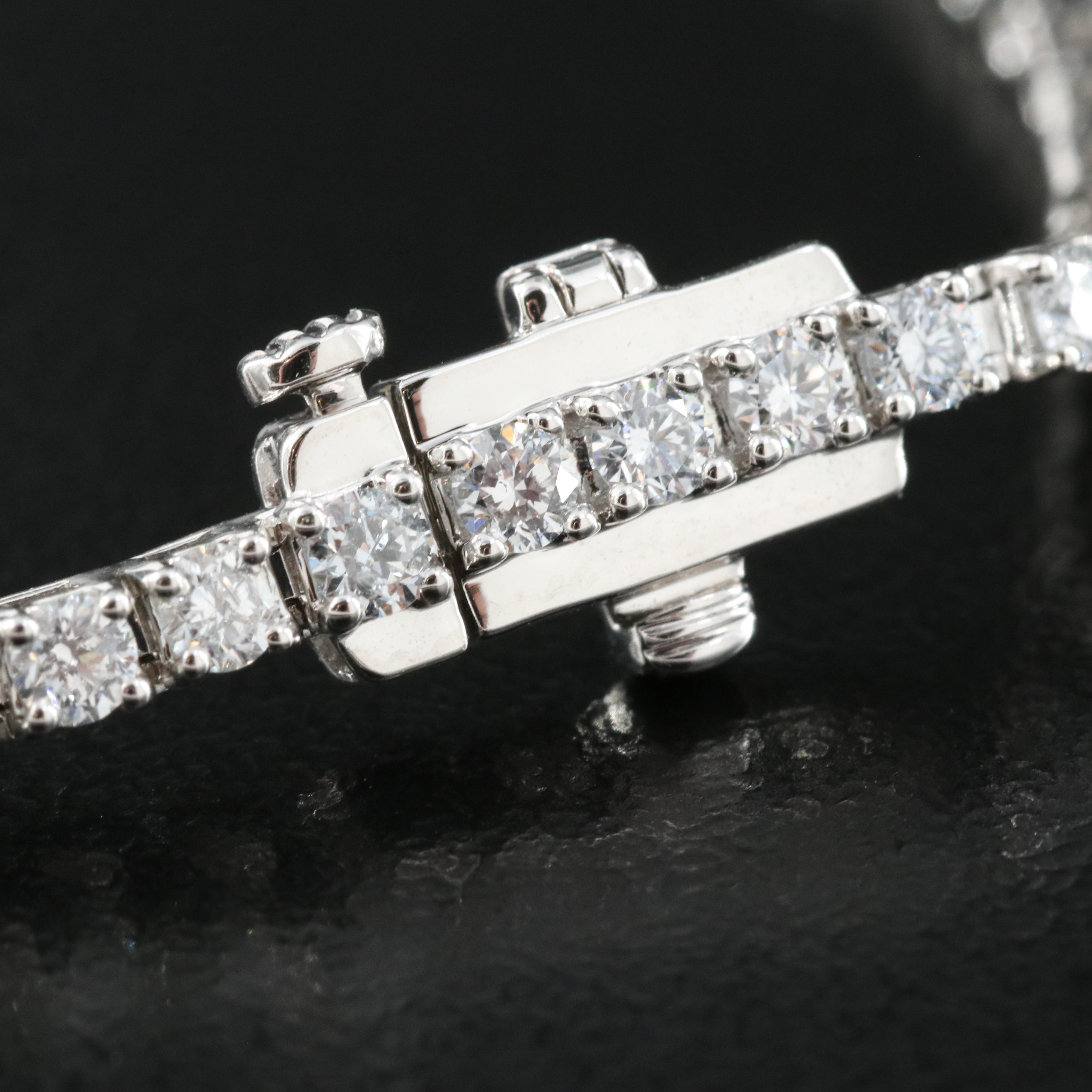 14K 2.63 CTW Lab Grown Diamond Line Bracelet