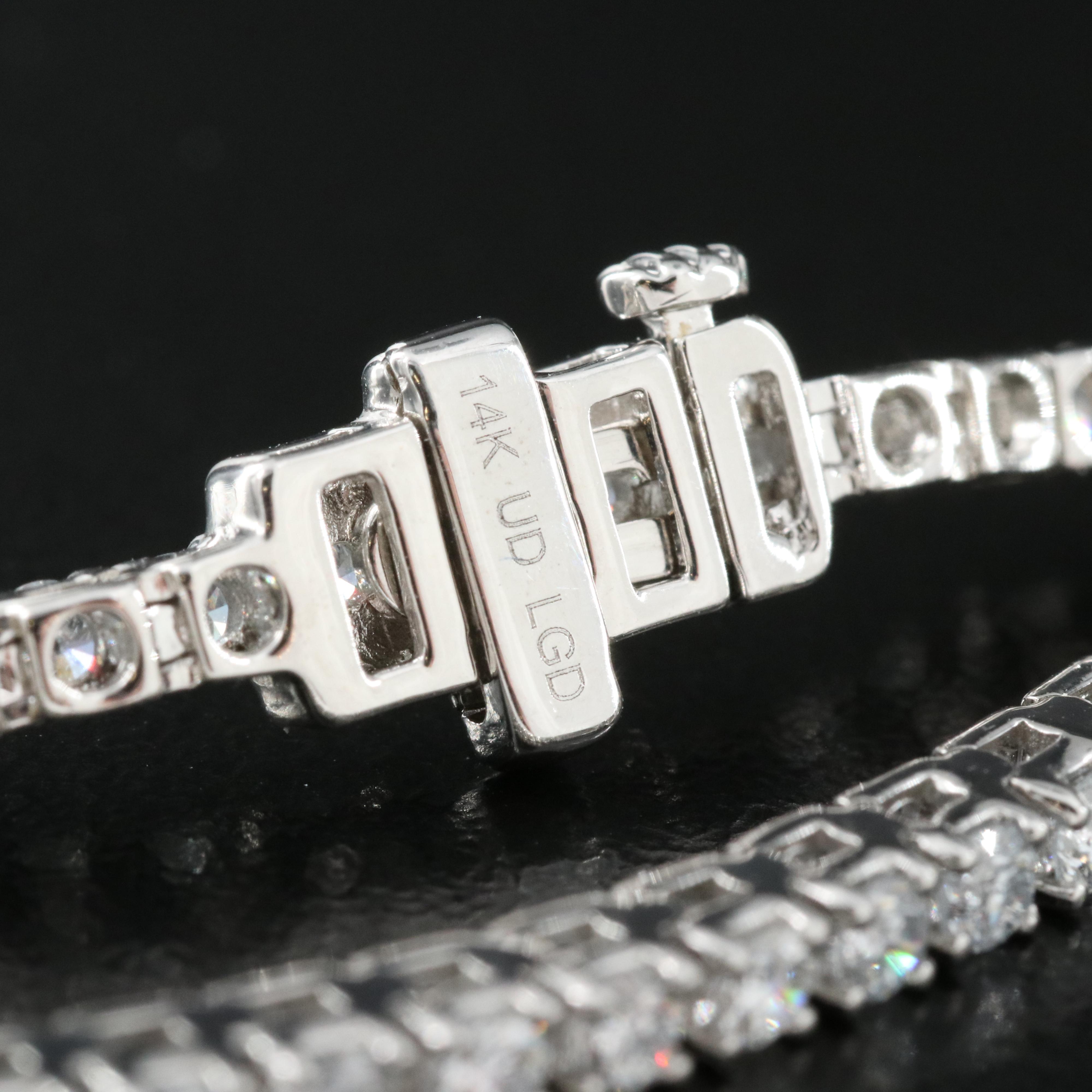 14K 2.63 CTW Lab Grown Diamond Line Bracelet