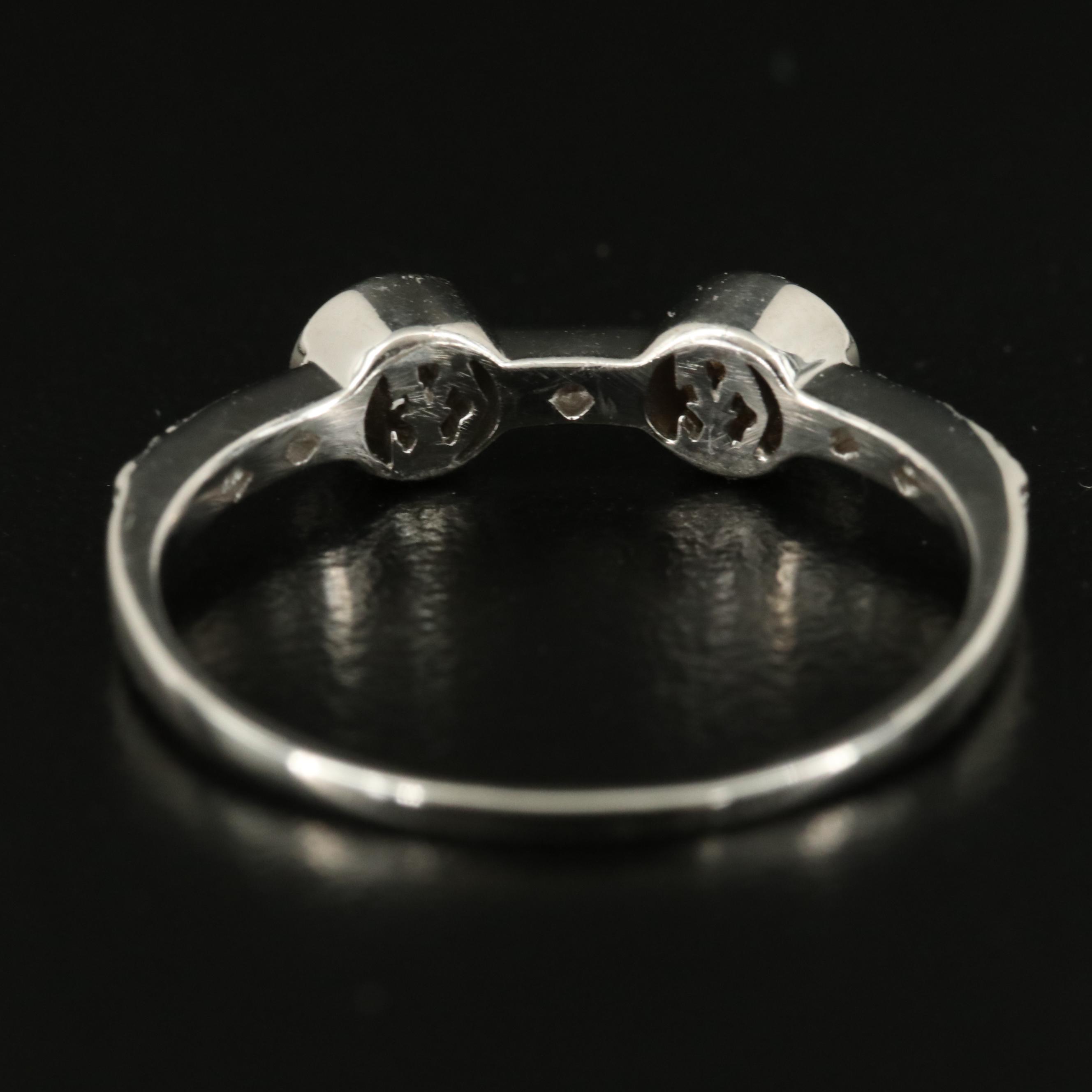 Charriol 18K 0.13 CTW Diamond Stacking Ring