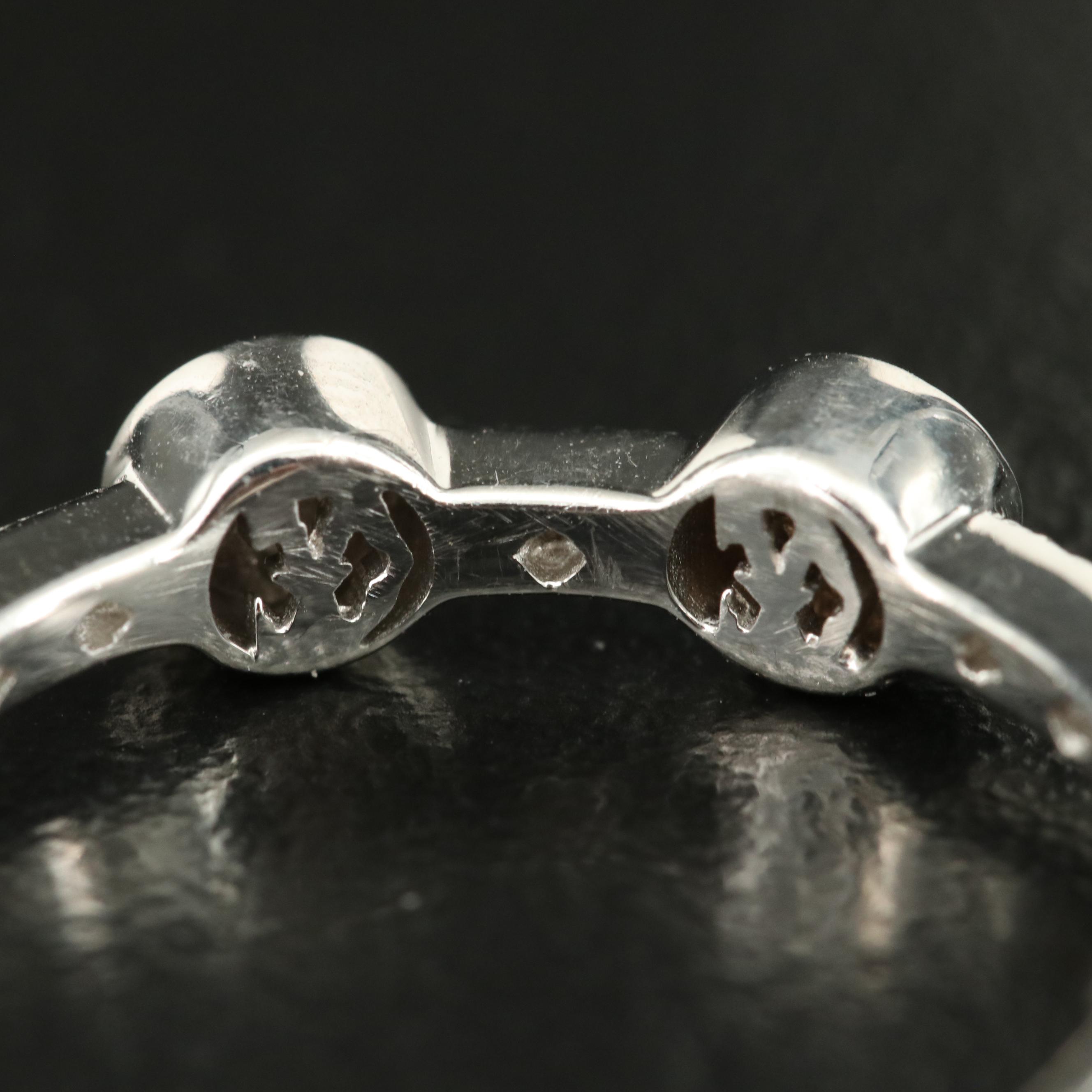 Charriol 18K 0.13 CTW Diamond Stacking Ring