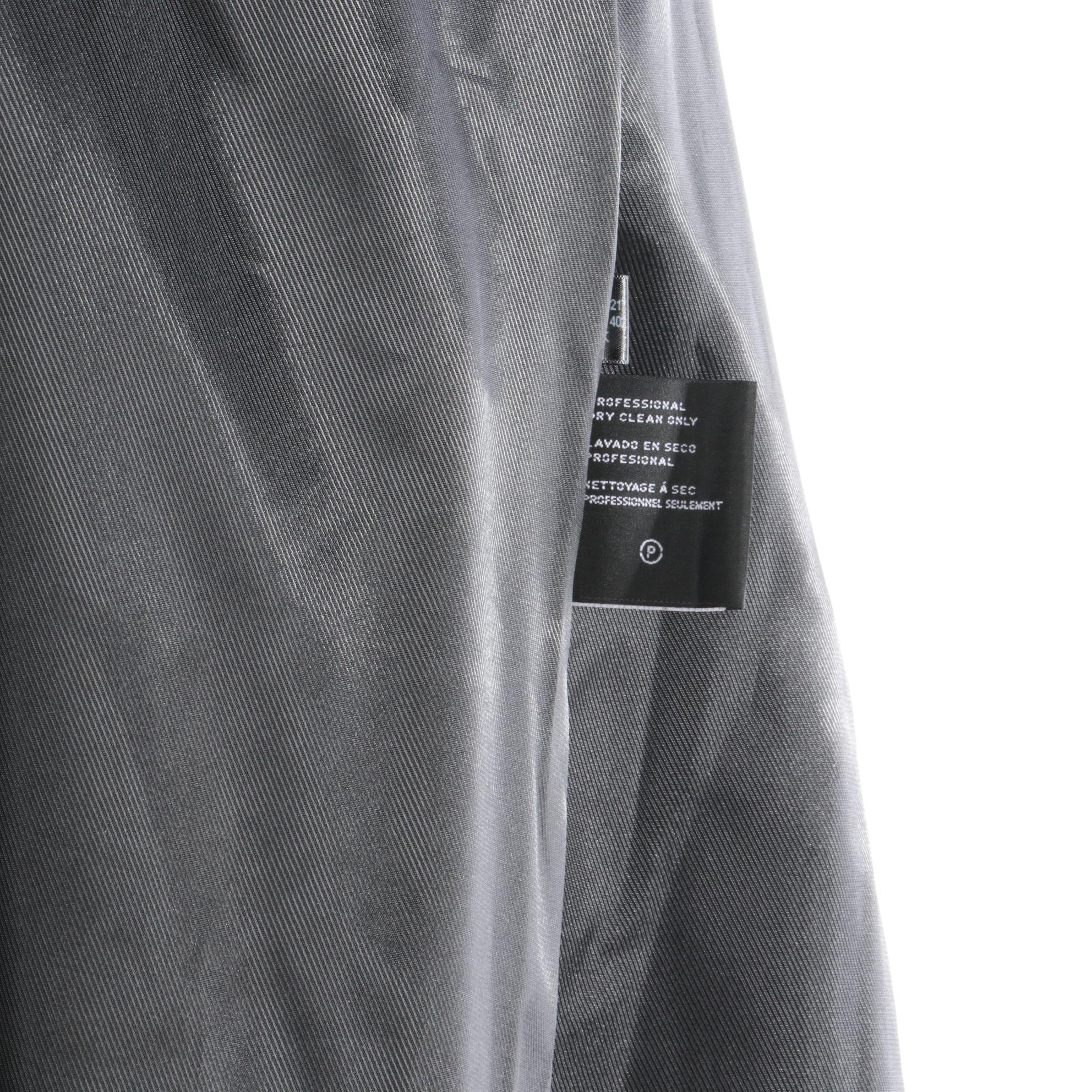 Jones New York Coat in Black Wool Blend