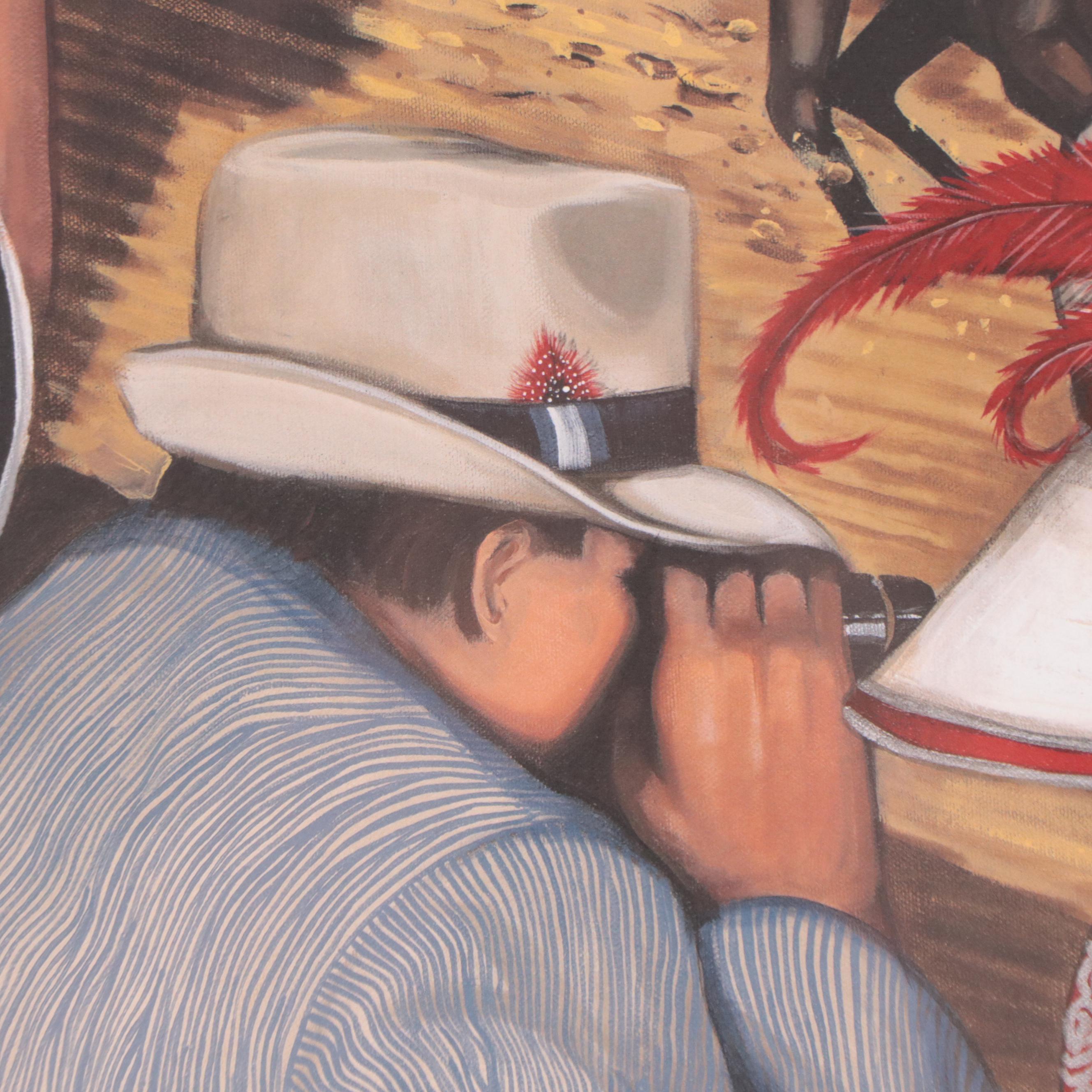 Kentucky Derby 2009 Offset Lithograph Poster After Jeff Williams