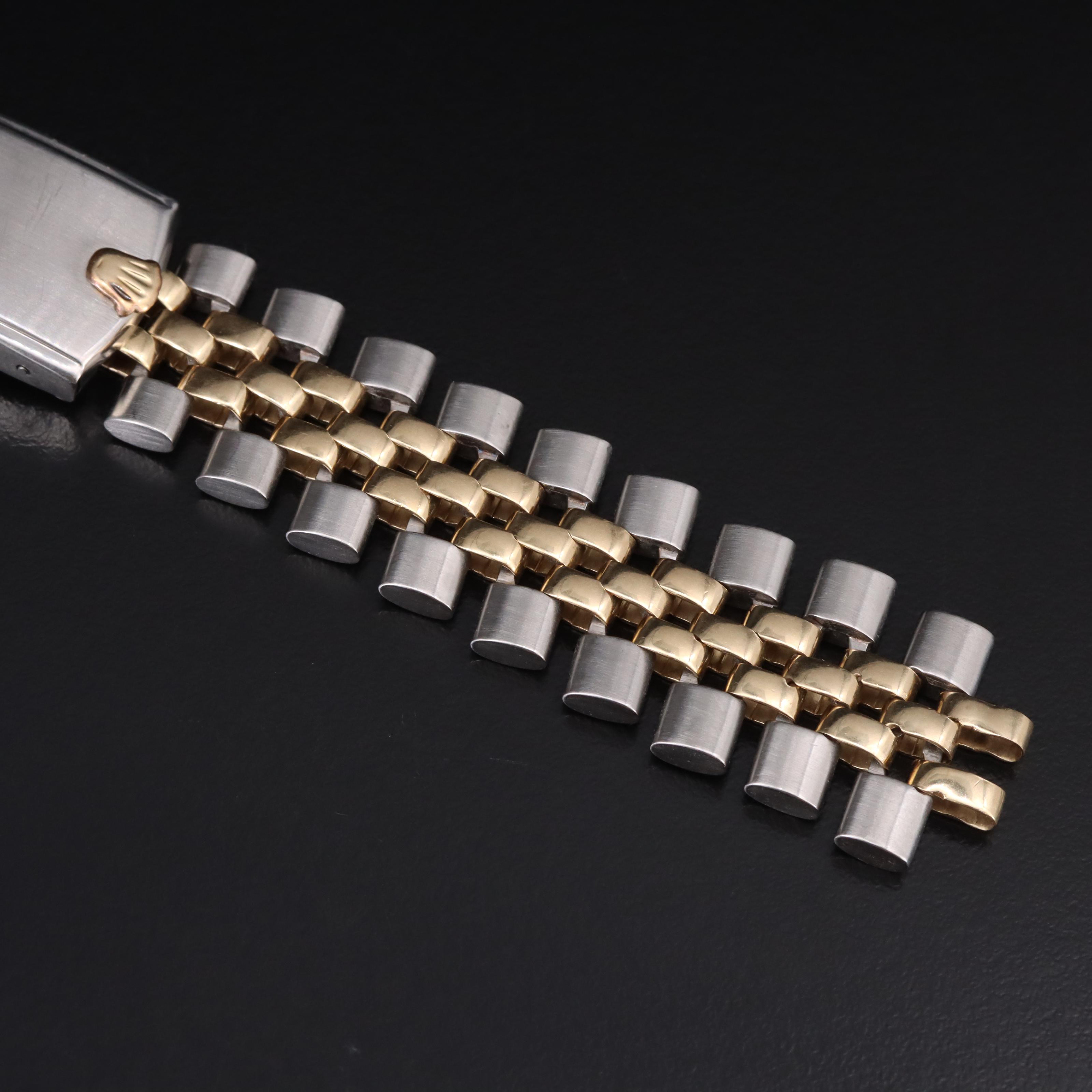 Rolex 14K and Stainless Steel Jubilee Bracelet