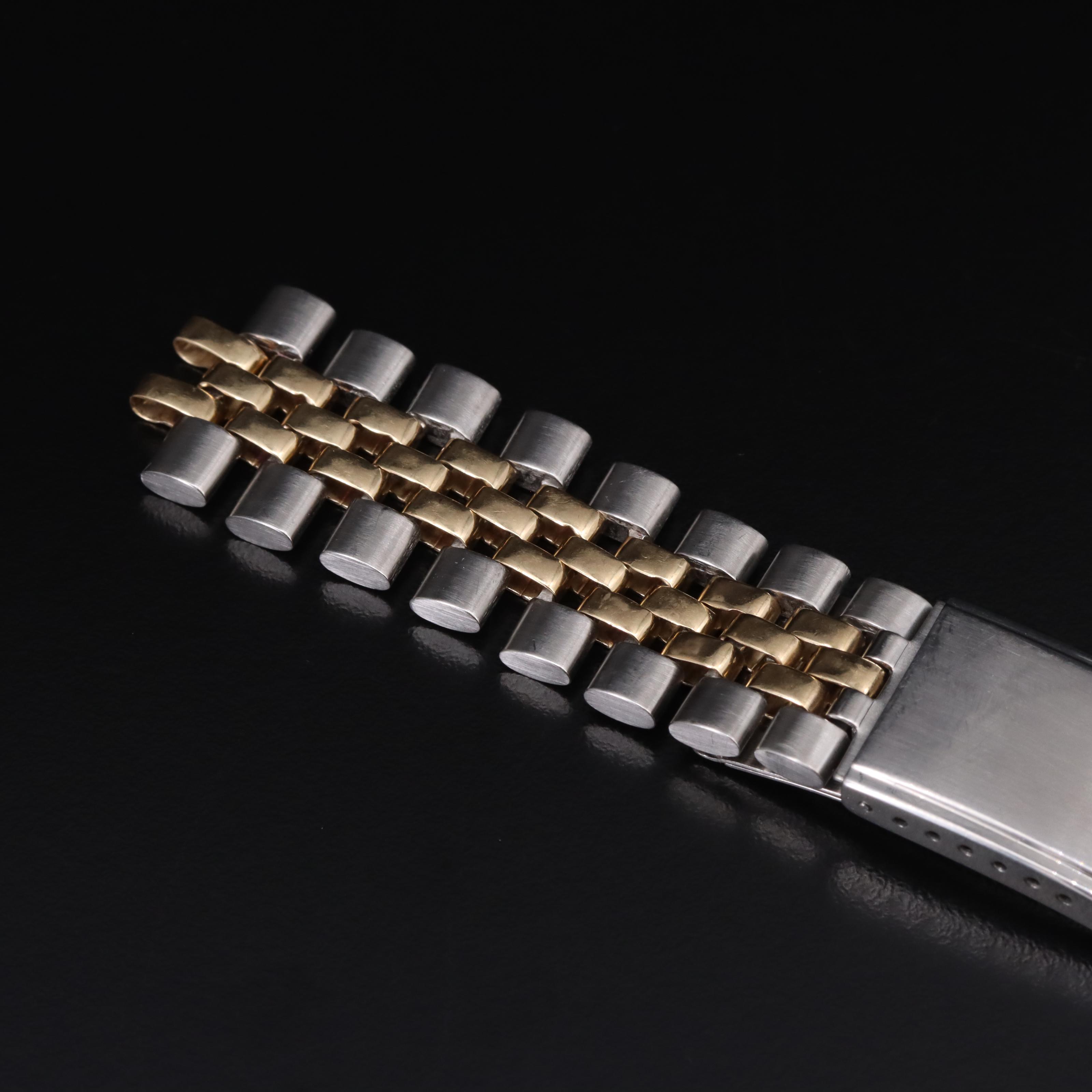 Rolex 14K and Stainless Steel Jubilee Bracelet