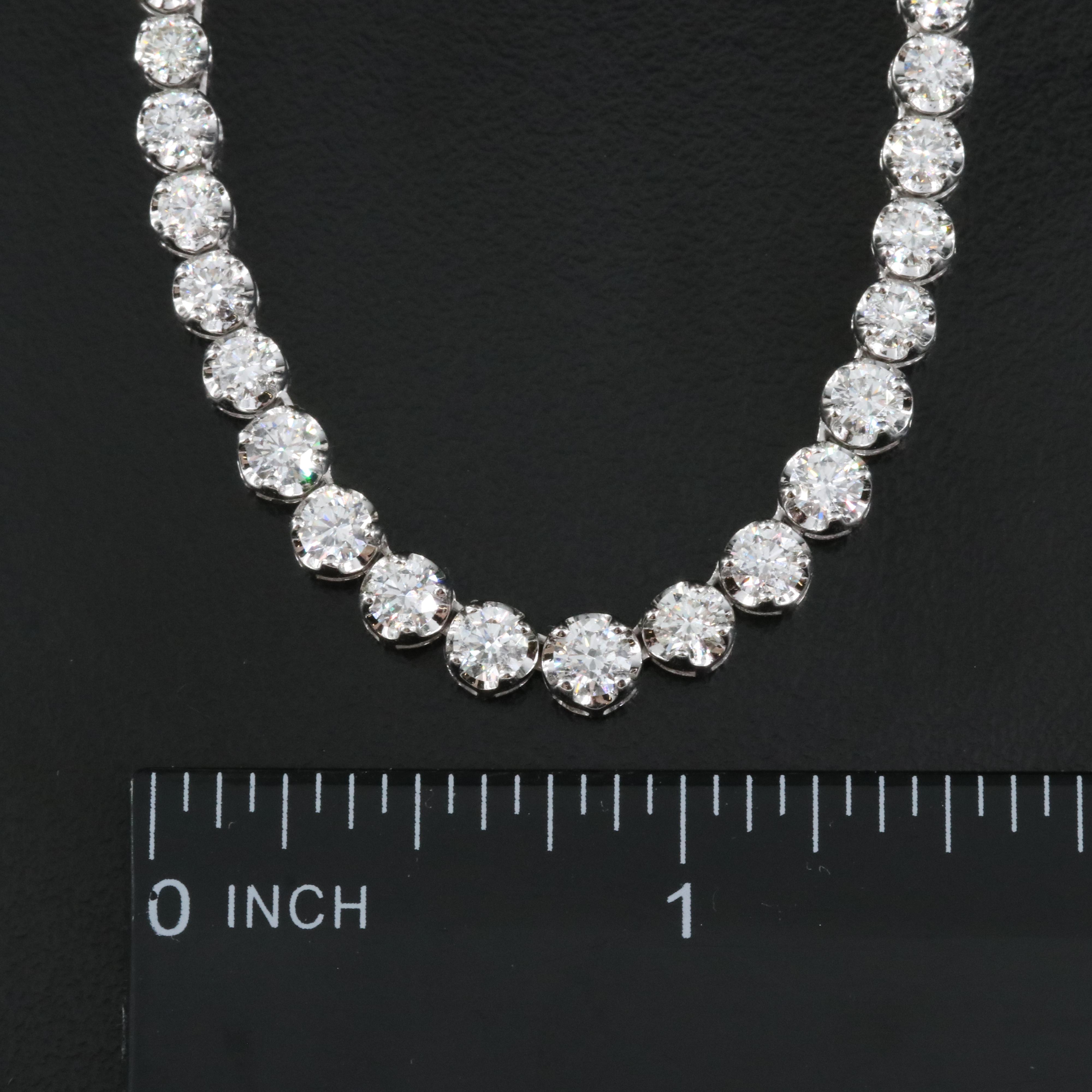 14K 5.06 CTW Diamond Graduated Necklace