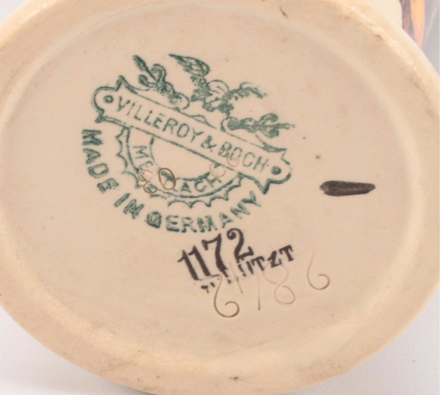 Villeroy & Boch Mettlach Drinking Gnome PUG Beaker, Early 20th Century