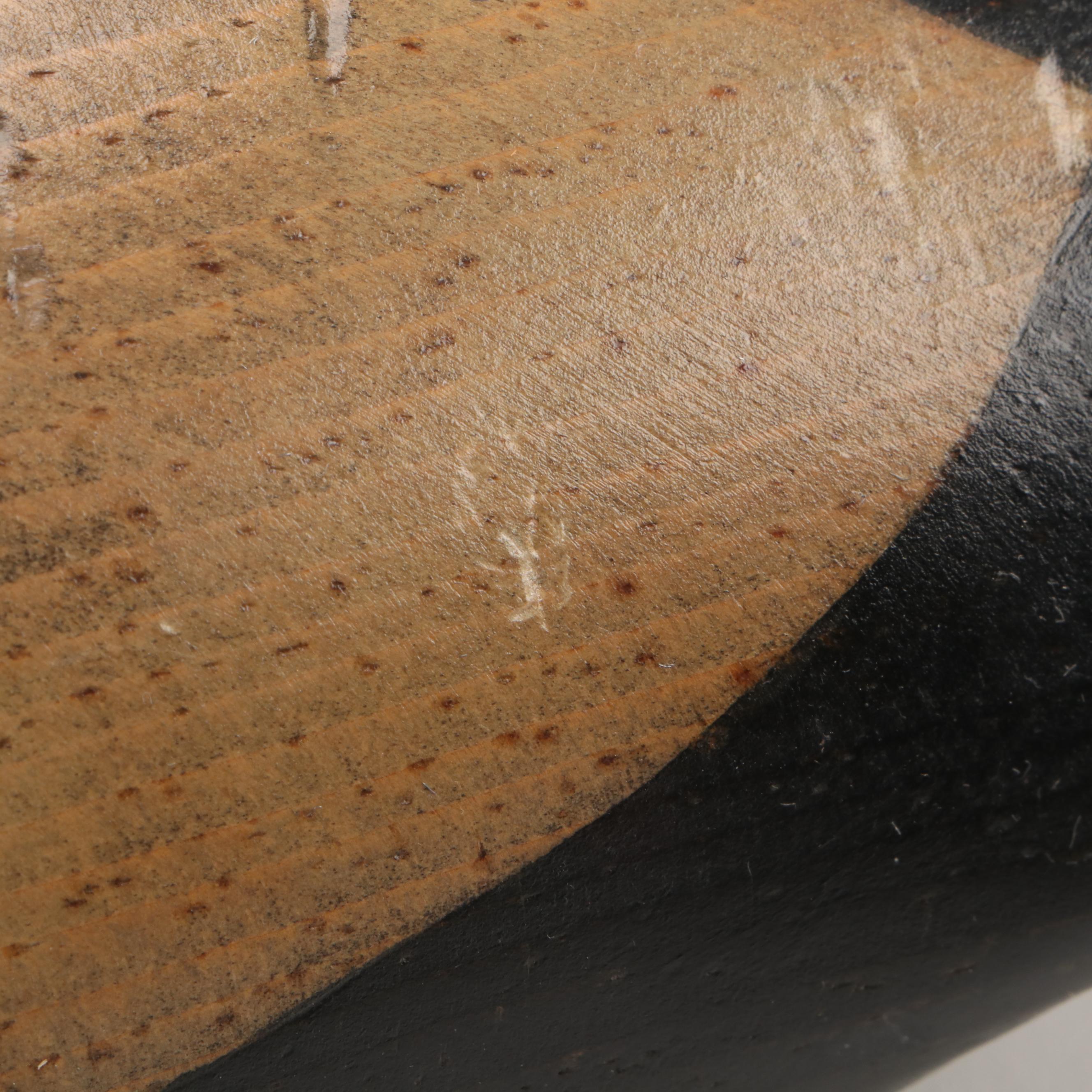 Riverbend Carvers Polychrome Hand Carved Mallard Duck and Decoy Wall Plaque