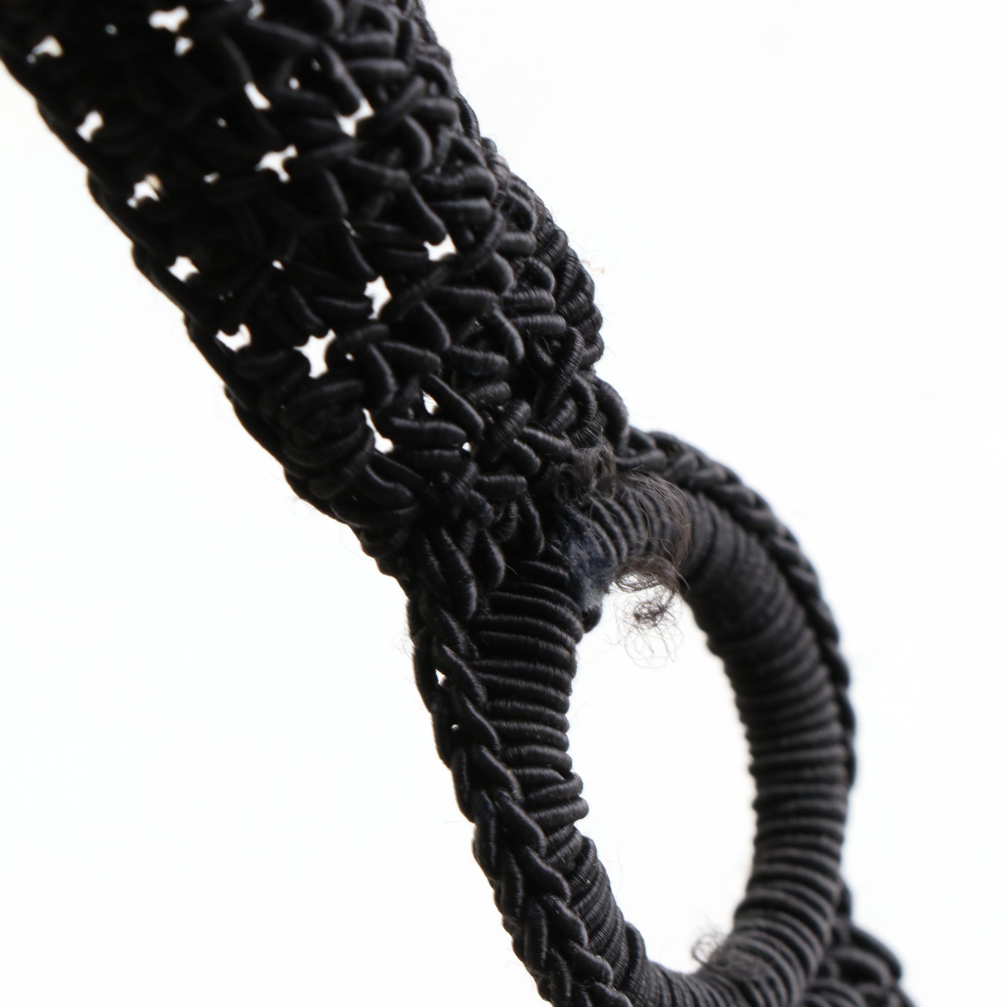 La Rue Top Handle Crochet Handbag with Other Crochet and Macramé Bags