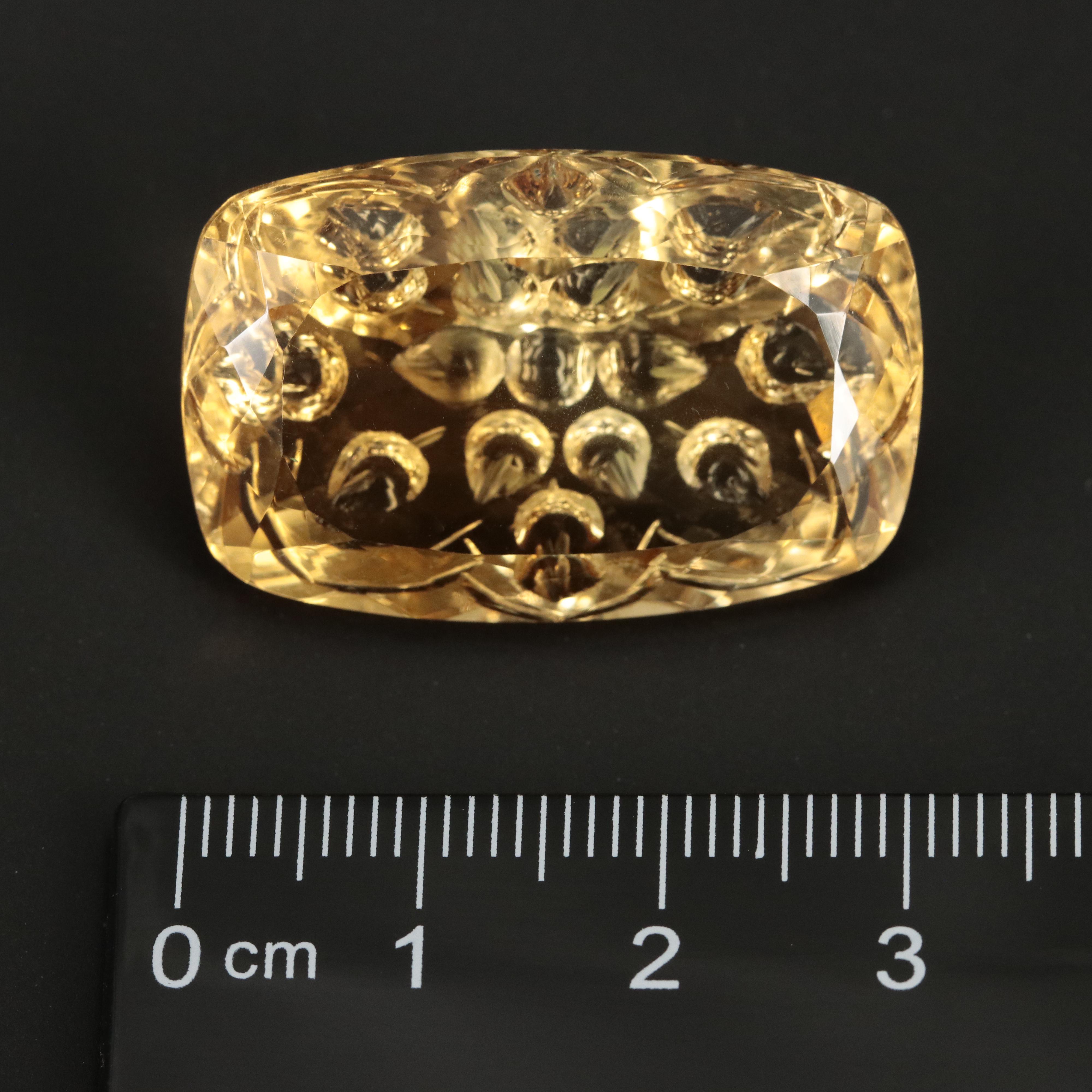 Loose 48.93 CT Citrine