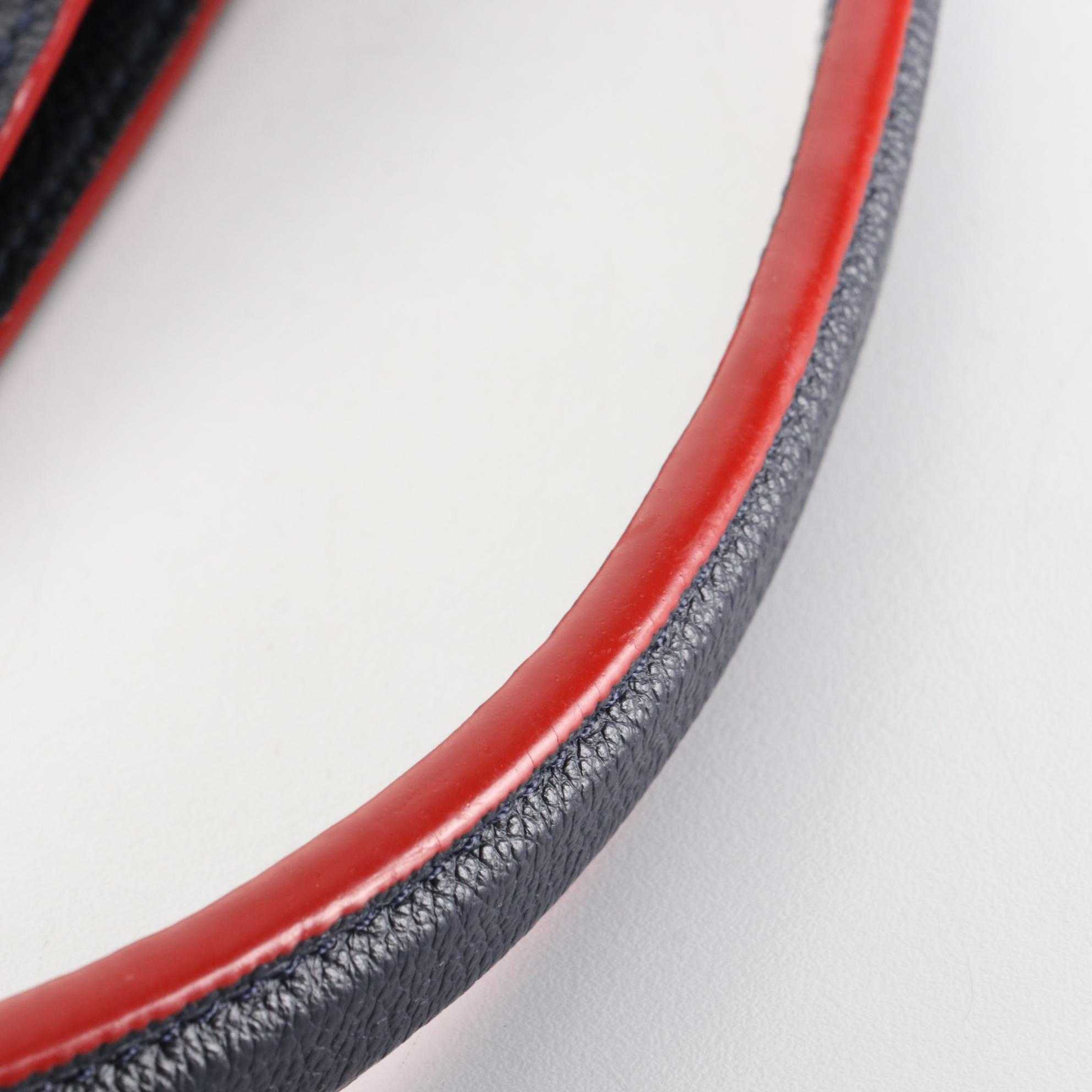 Louis Vuitton Melie Bag in Bleu Infini Empreinte Leather