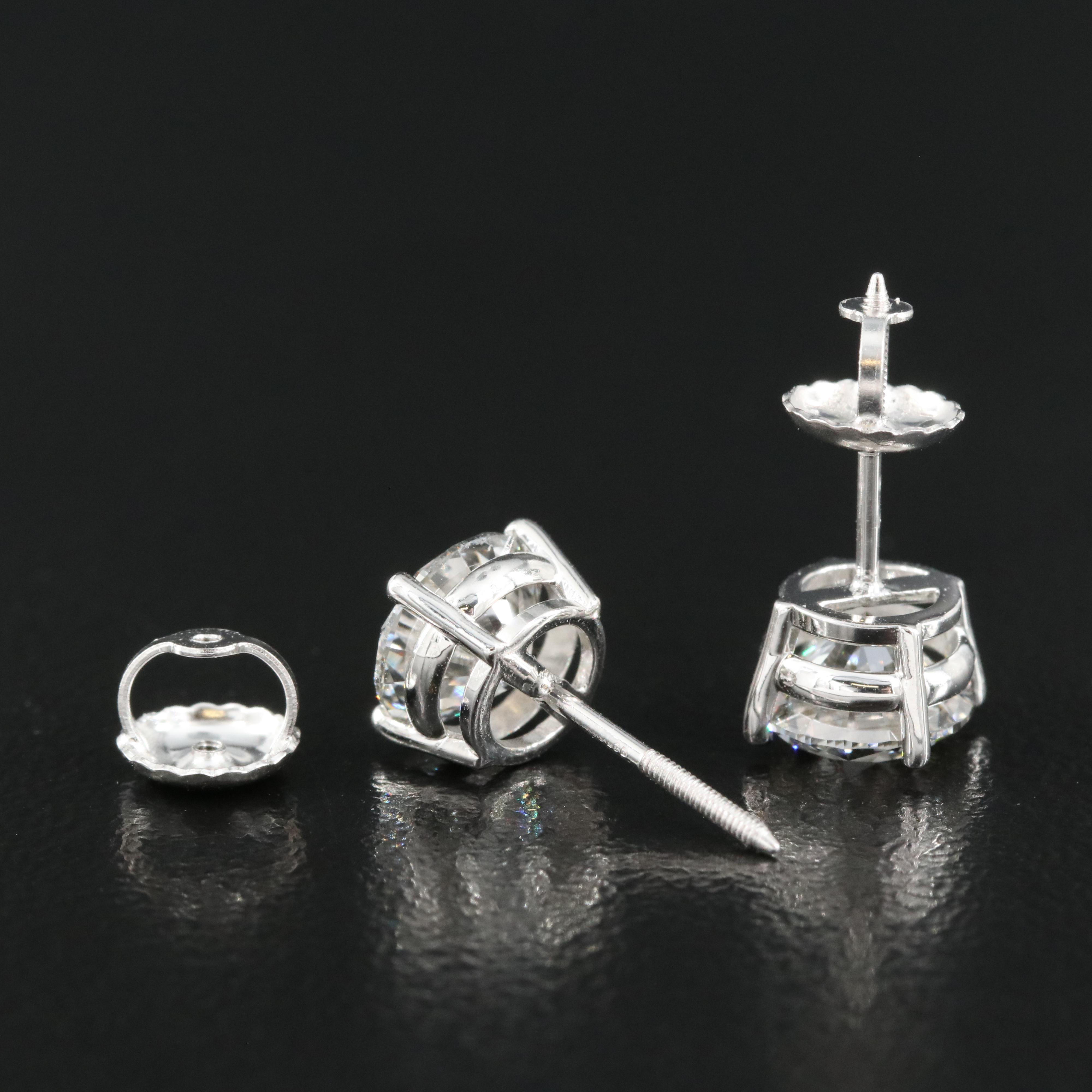 14K 2.03 CTW Lab Grown Diamond Stud Earrings