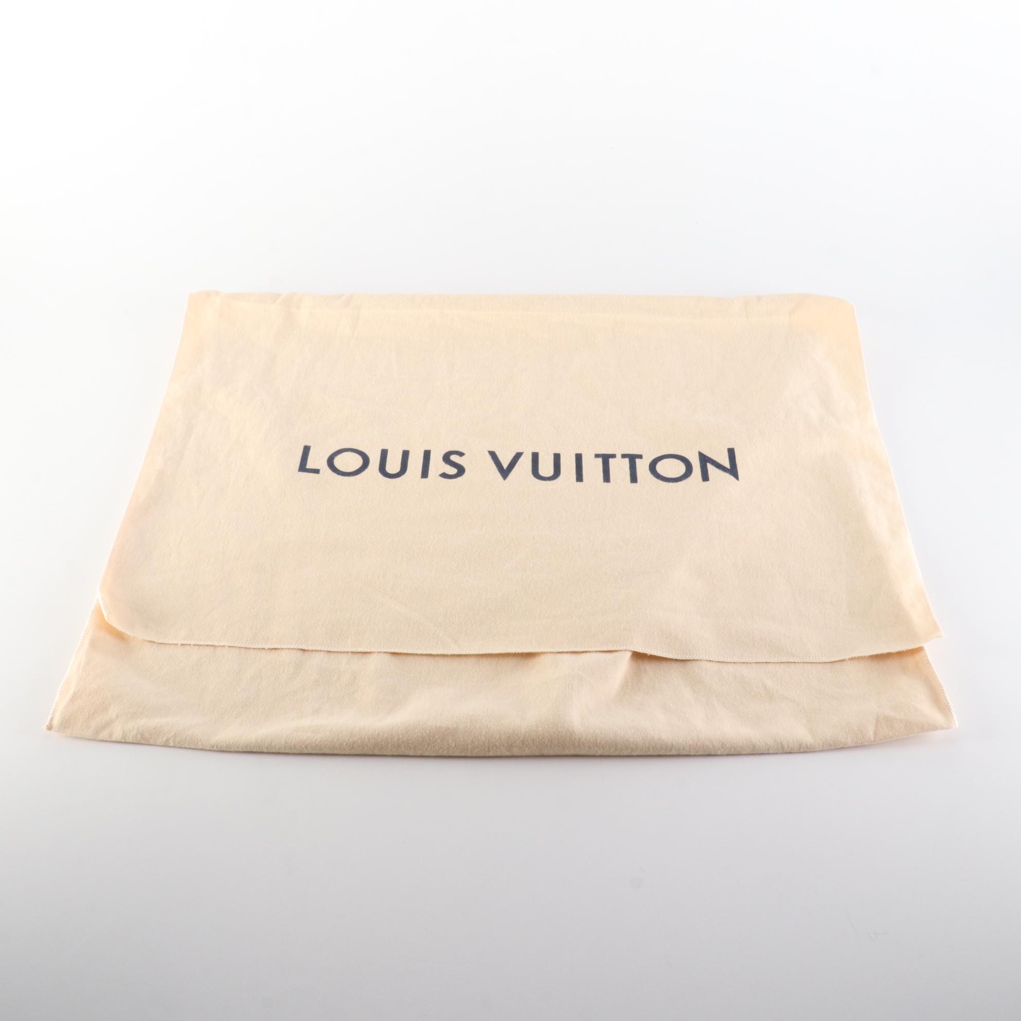 Louis Vuitton Melie Bag in Bleu Infini Empreinte Leather