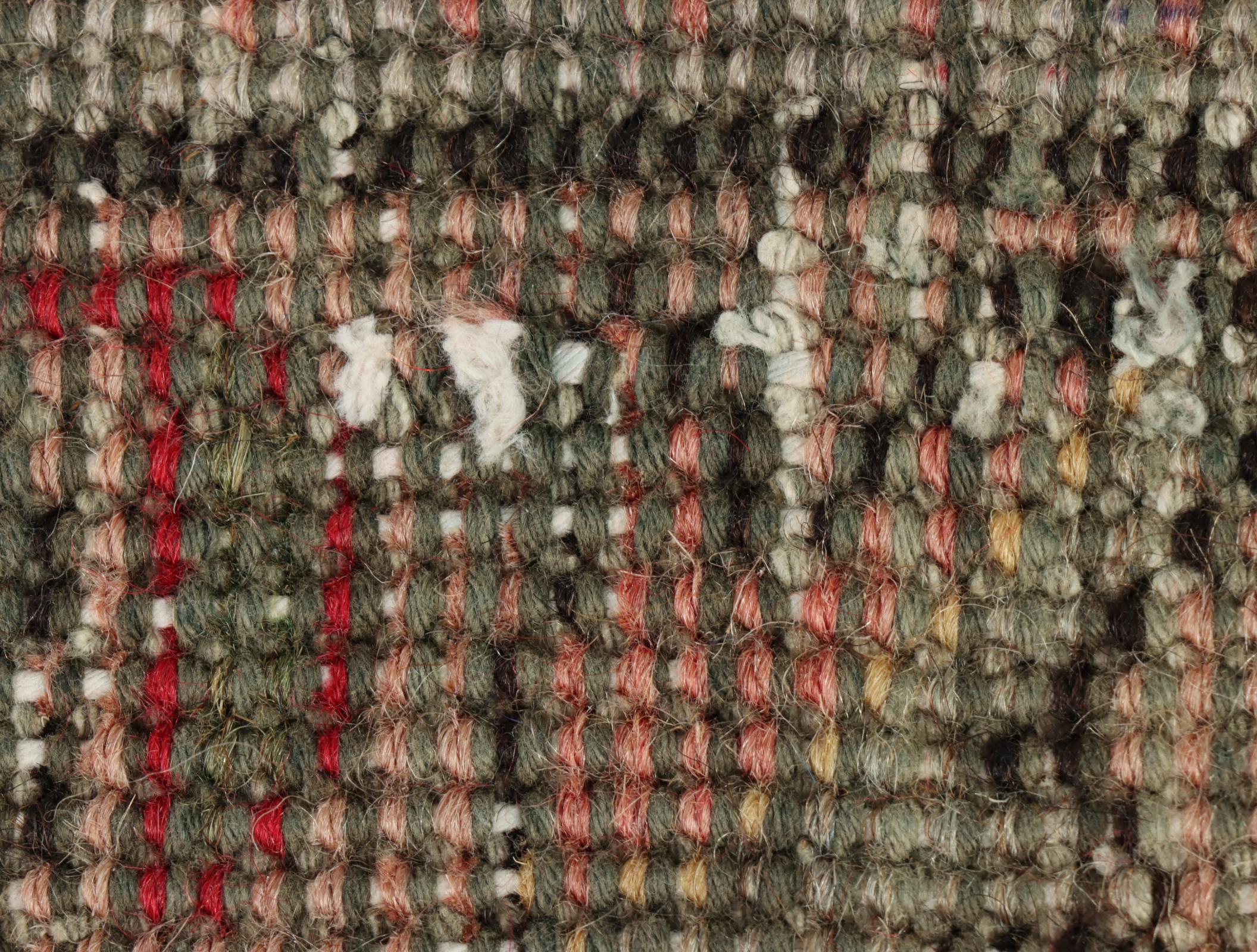 8'1 x 11'4 Hand-Knotted Persian Heriz Area Rug