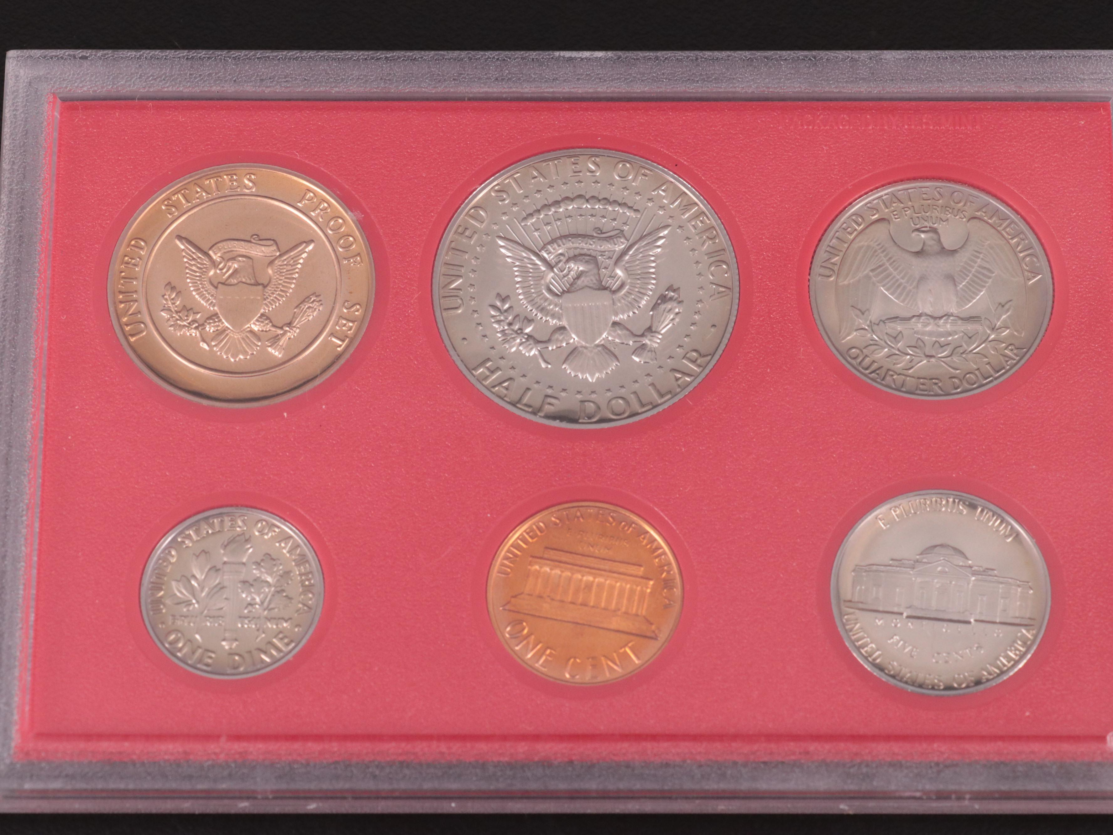 Nineteen United States Proof Sets, 1980–1982