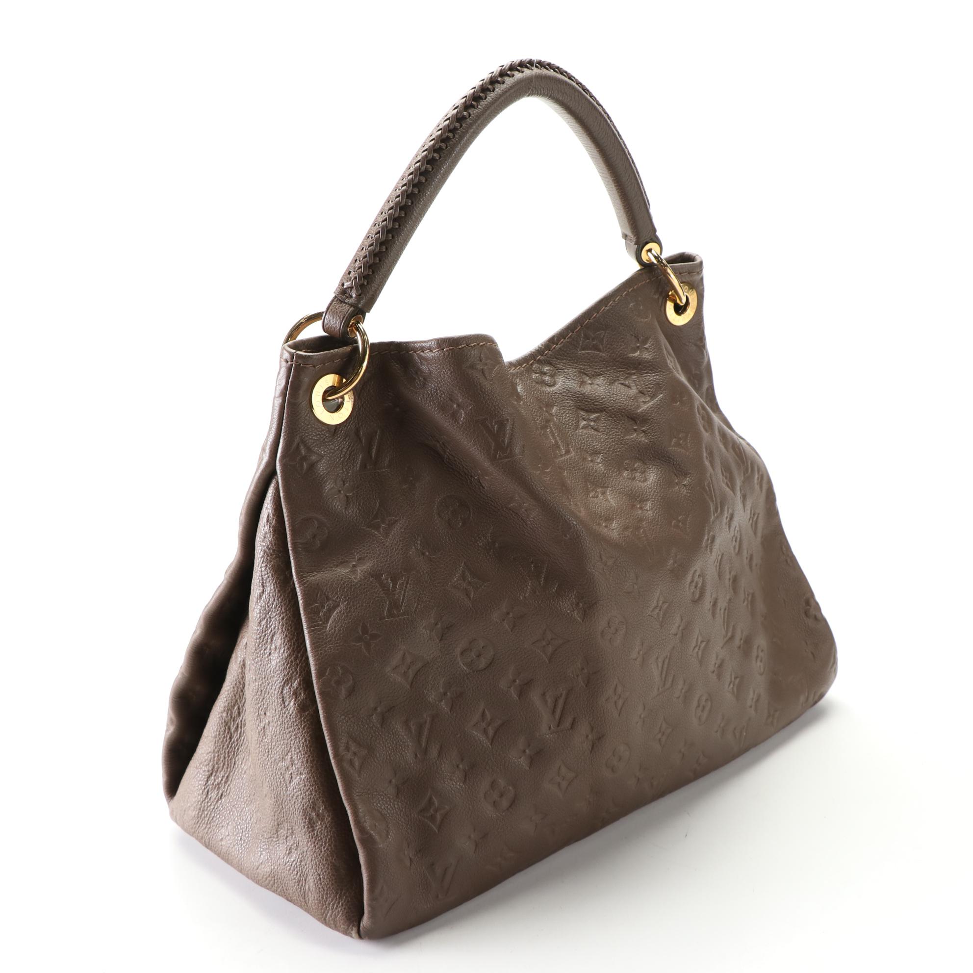 Louis Vuitton Artsy Handbag MM in Monogram Empreinte Leather