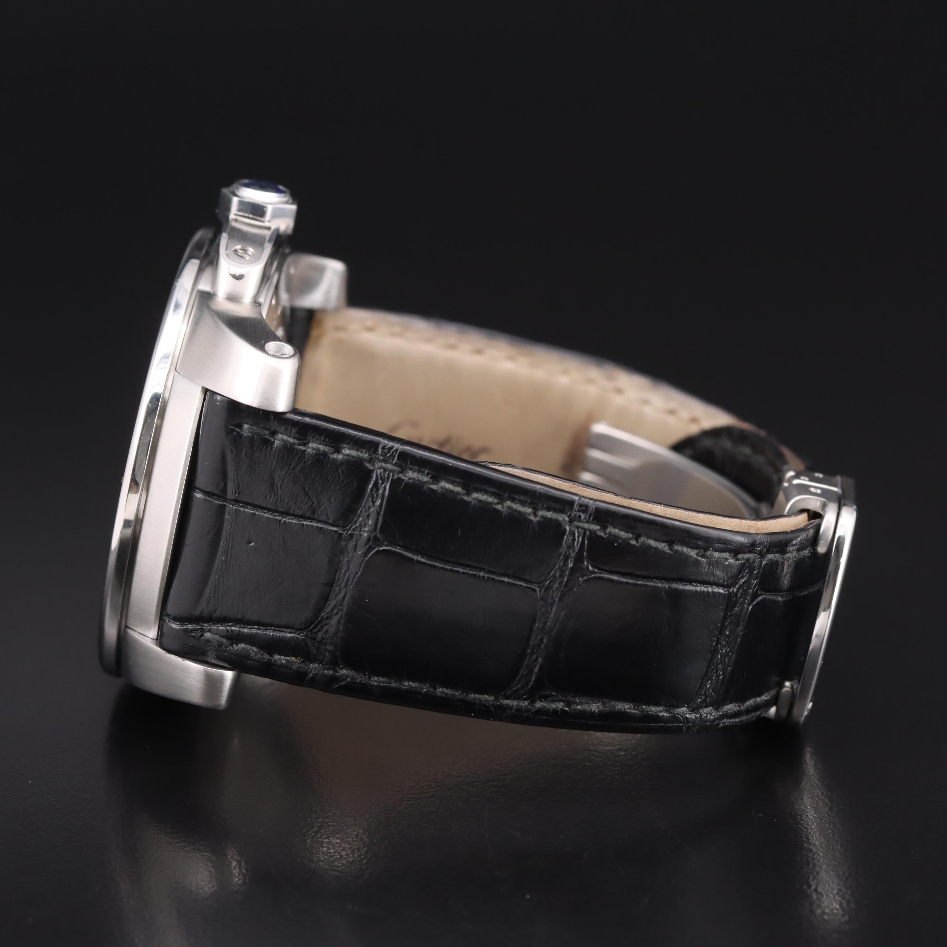 Cartier Calibre de Cartier 42mm Black Dial Steel Automatic Watch