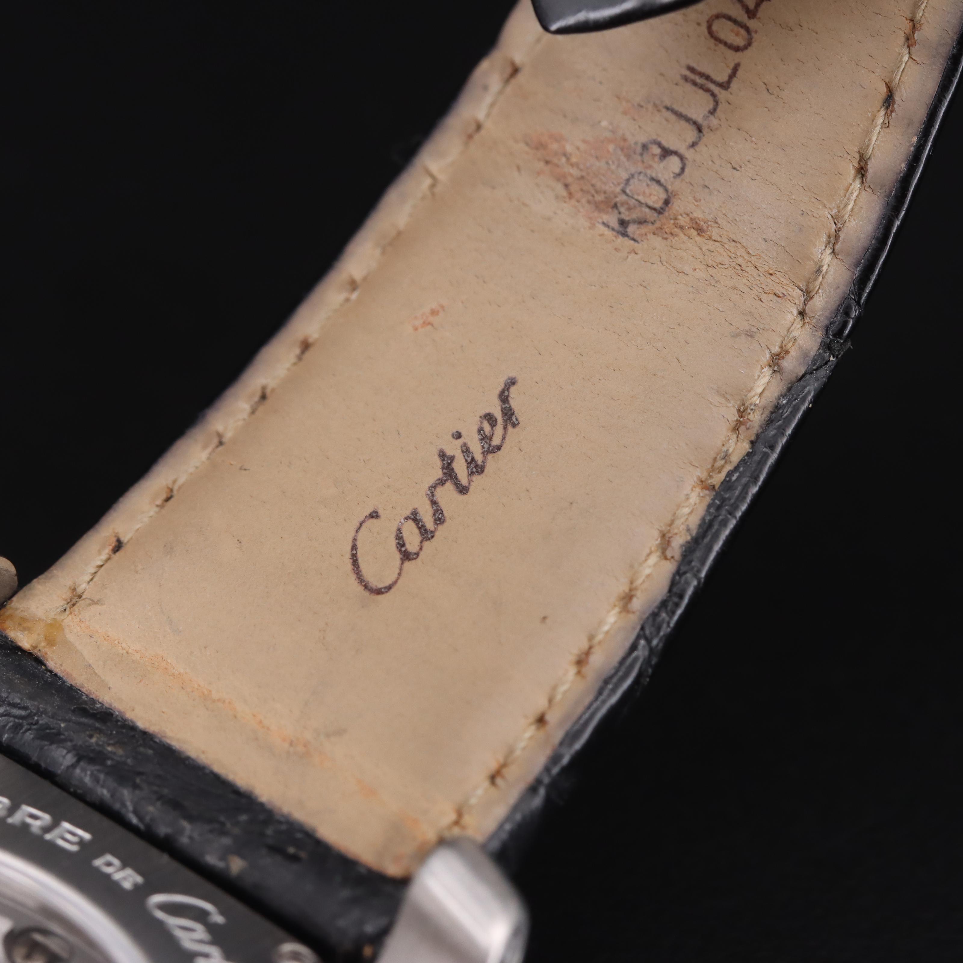 Cartier Calibre de Cartier 42mm Black Dial Steel Automatic Watch