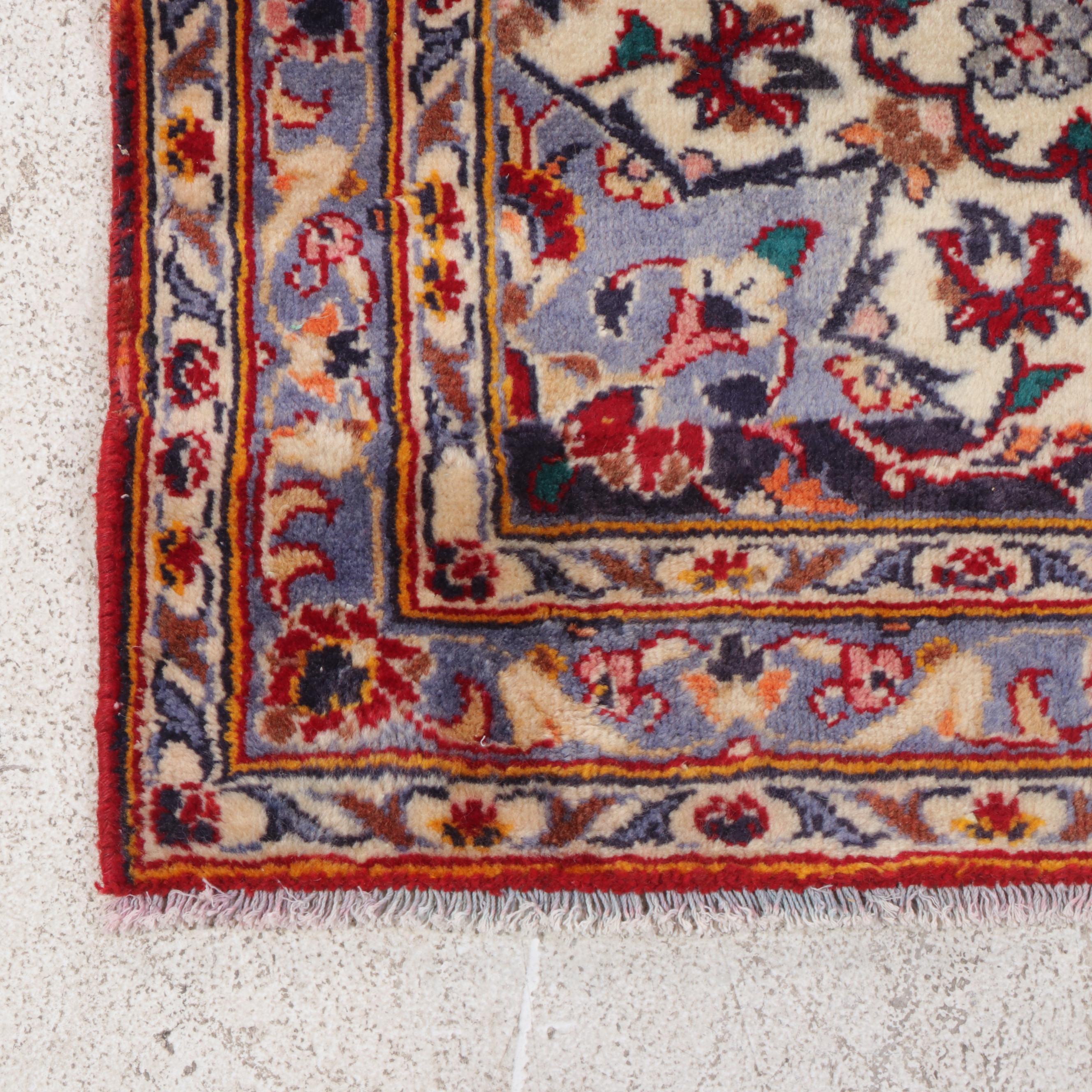 6'11 x 10'6 Hand-Knotted Persian Isfahan Area Rug