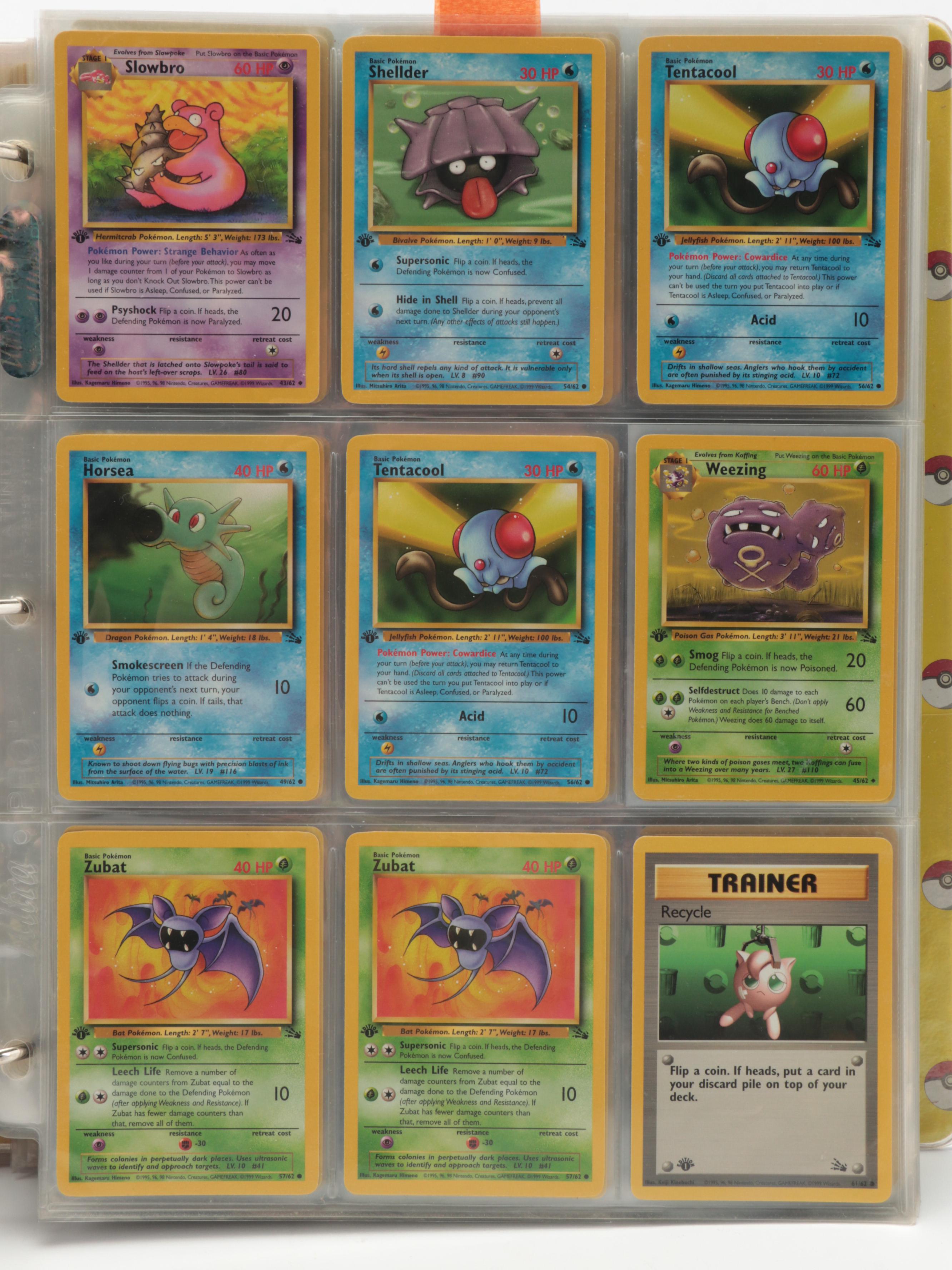 Base Set and Other Pokémon Cards with 1st Editions and More, 1990s–2010s