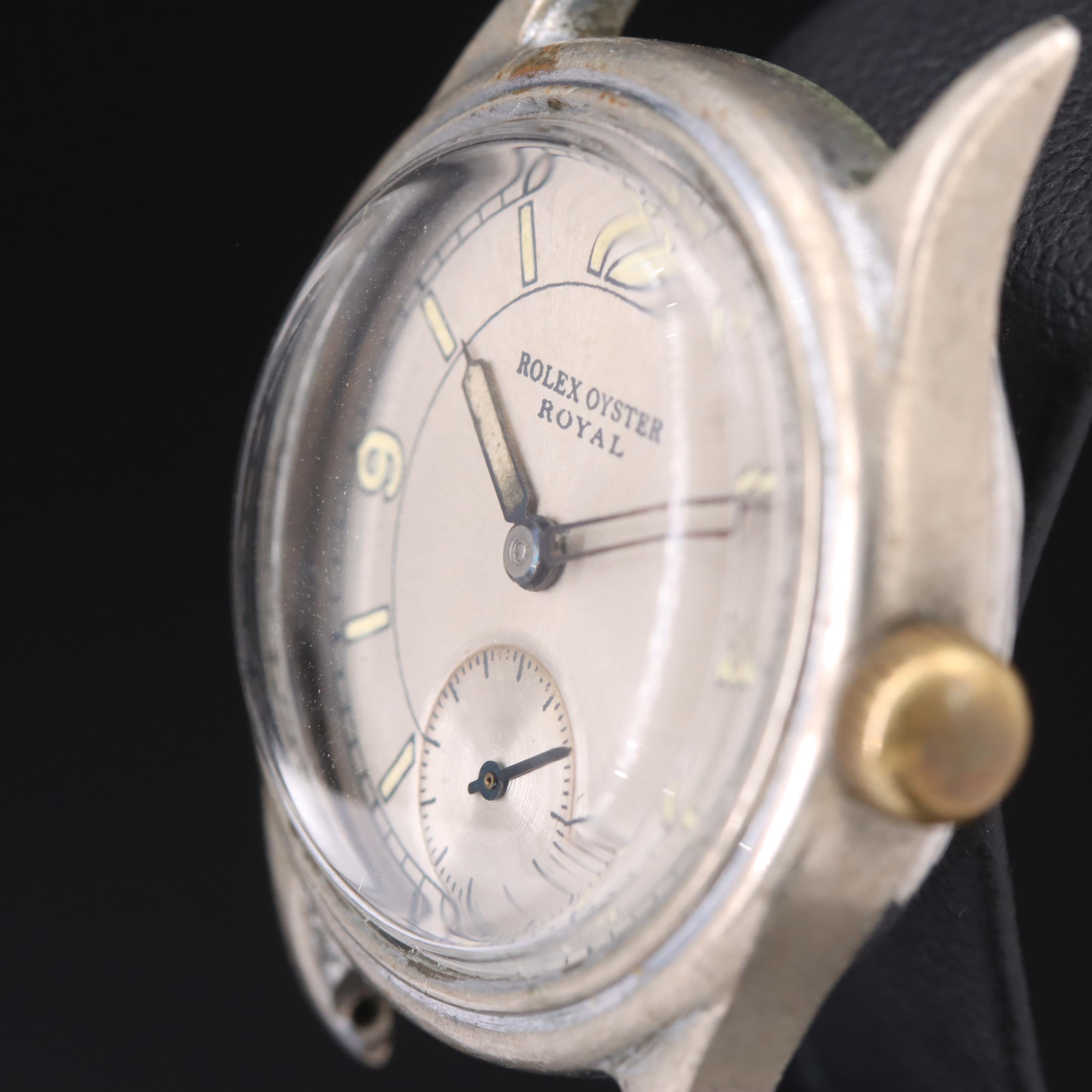 Vintage Rolex Oyster Movement Recased Watch