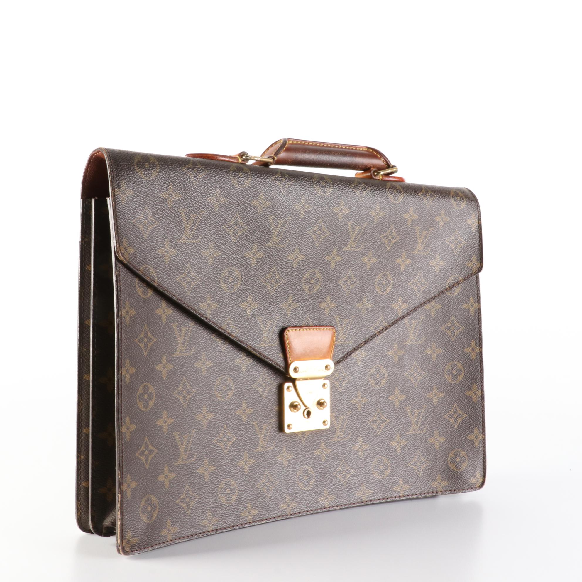 Louis Vuitton Serviette Conseiller Briefcase in Monogram Canvas