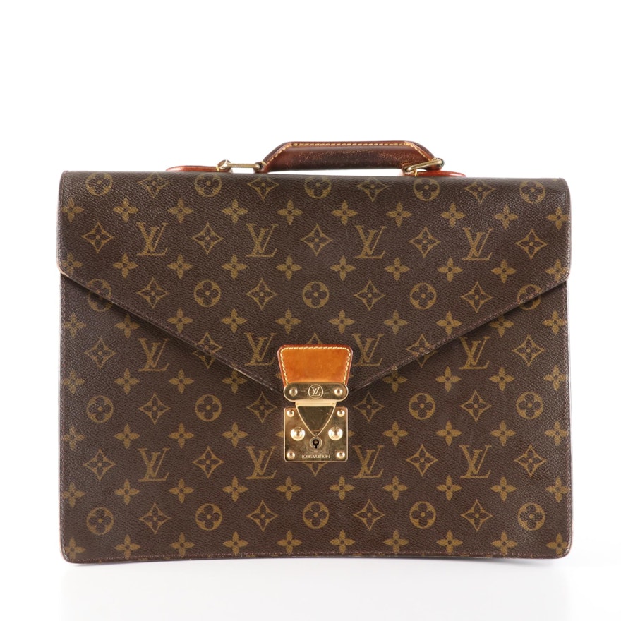 Louis Vuitton Serviette Conseiller Briefcase in Monogram Canvas