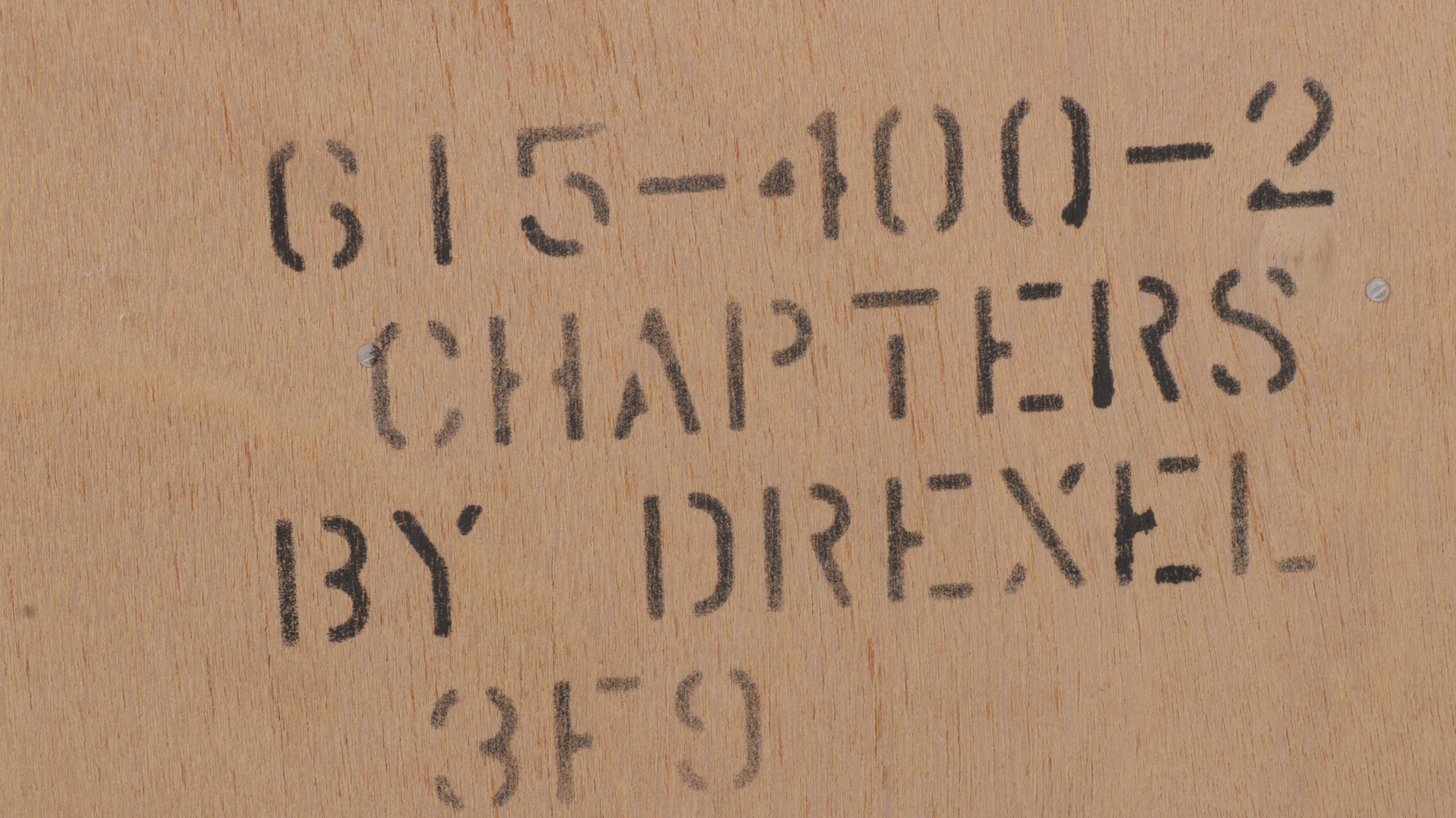 Drexel "Chapters" Federal Style Hardwood Seven-Drawer Chest in Buff Finish