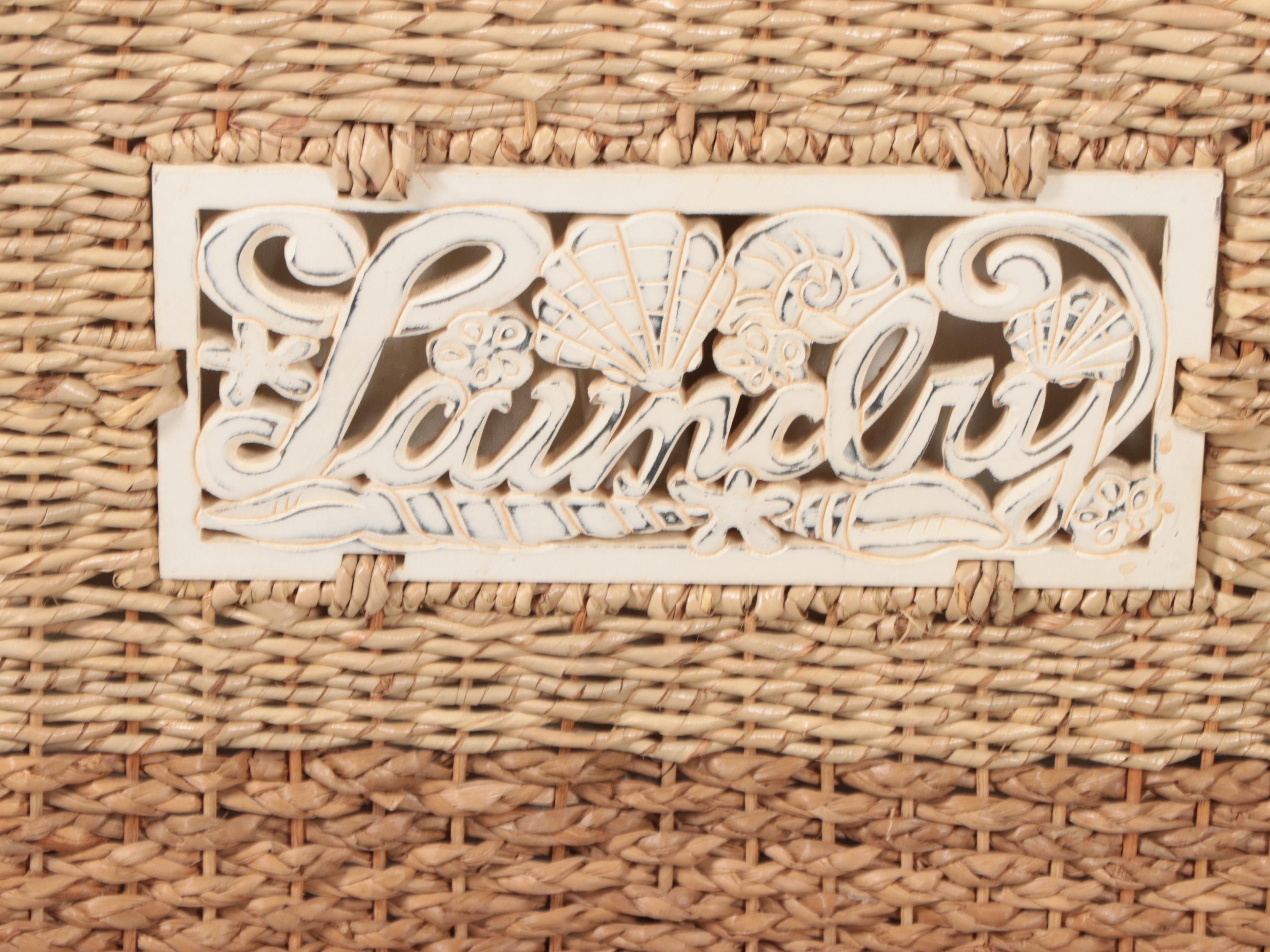 Rattan Laundry Hamper