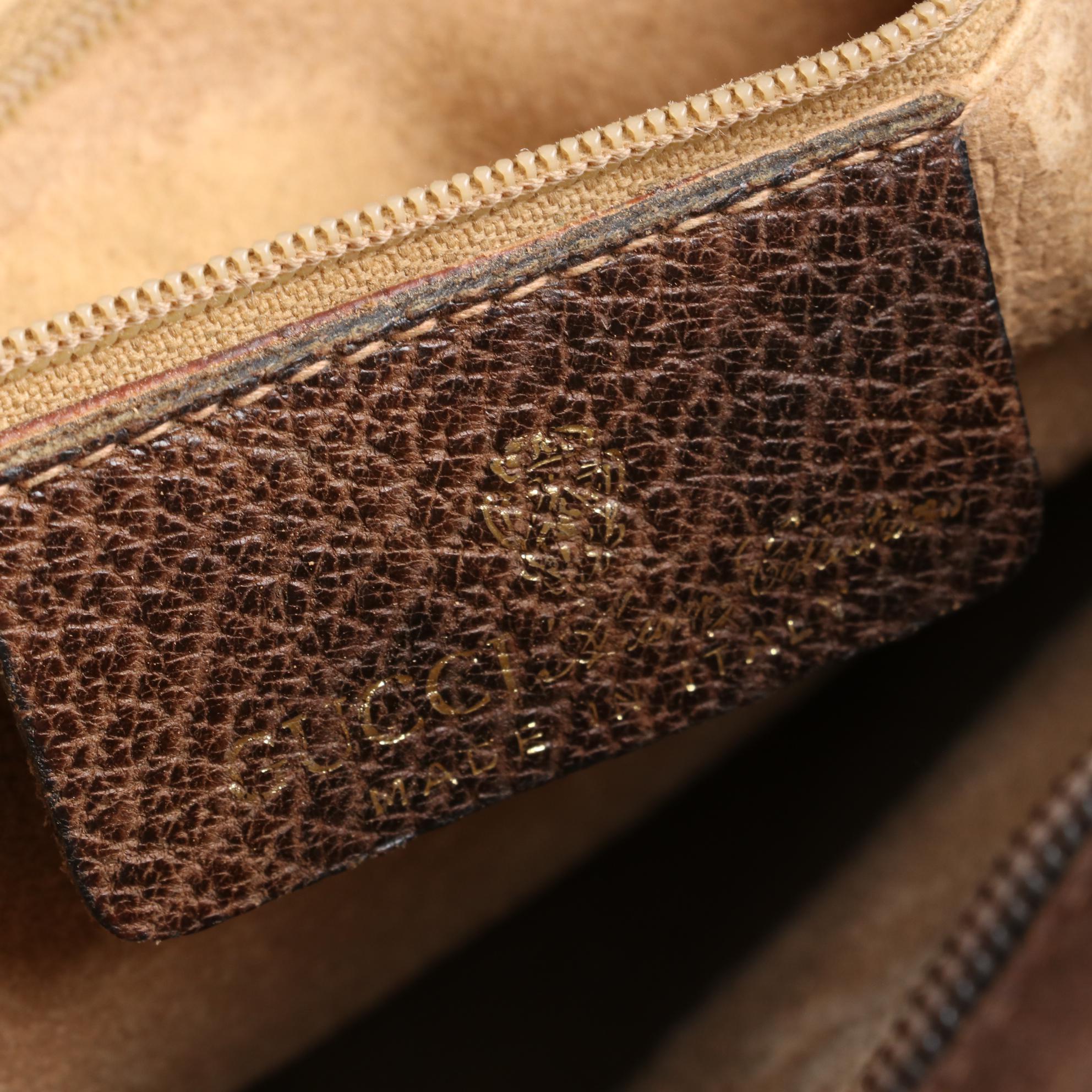 Gucci Accessory Collection Top Handle Bag in GG Supreme Canvas