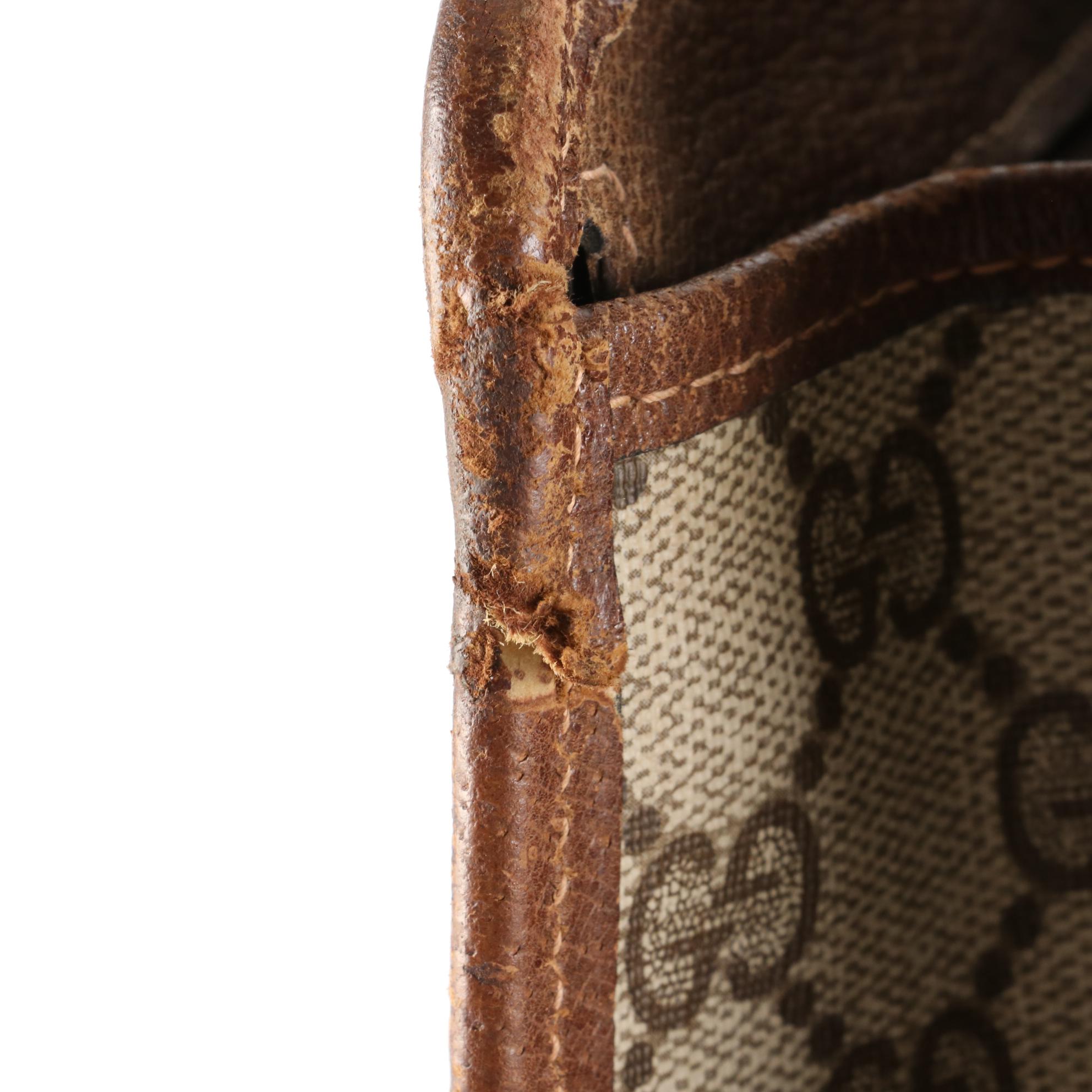 Gucci Accessory Collection Top Handle Bag in GG Supreme Canvas