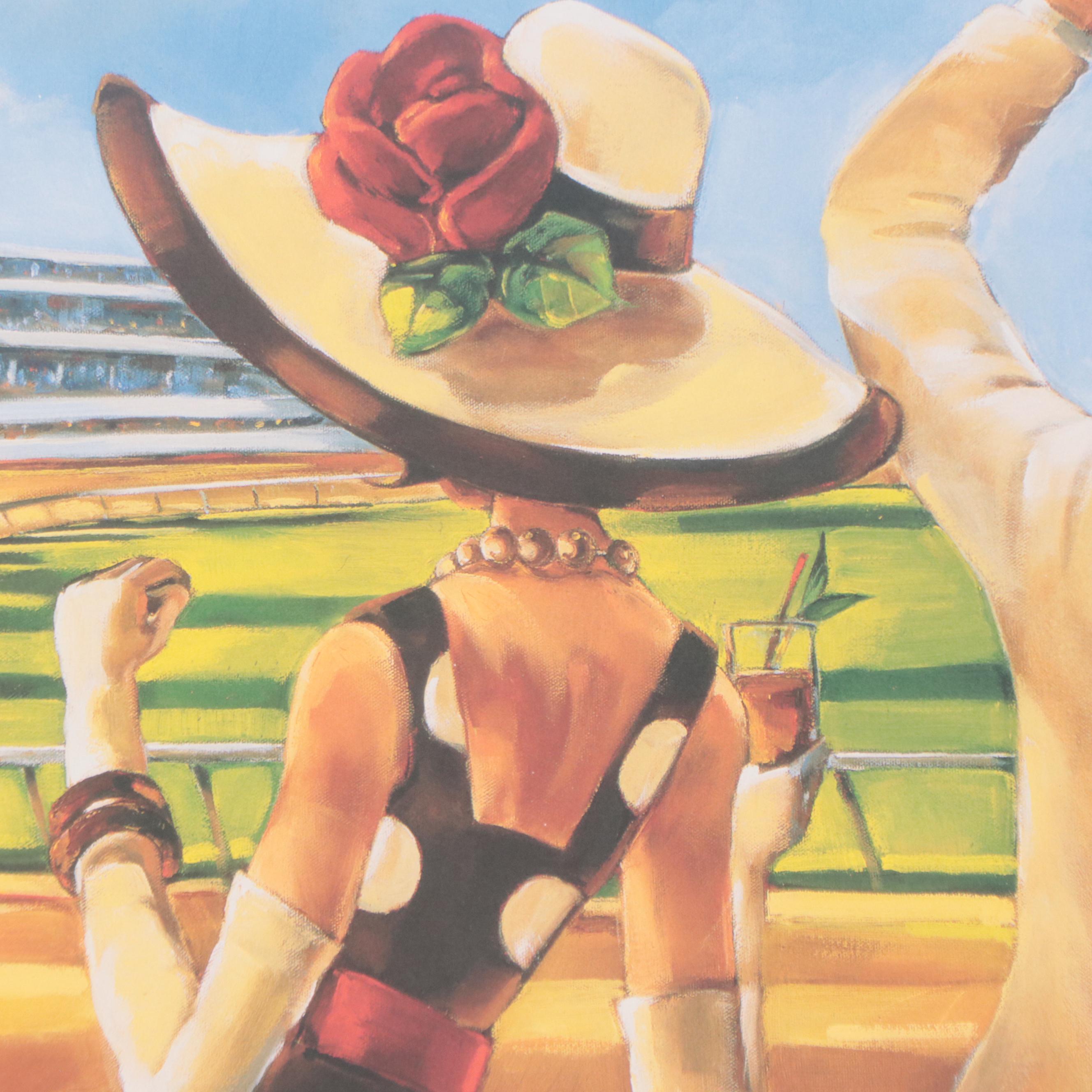 Kentucky Derby 2008 Offset Lithograph Poster