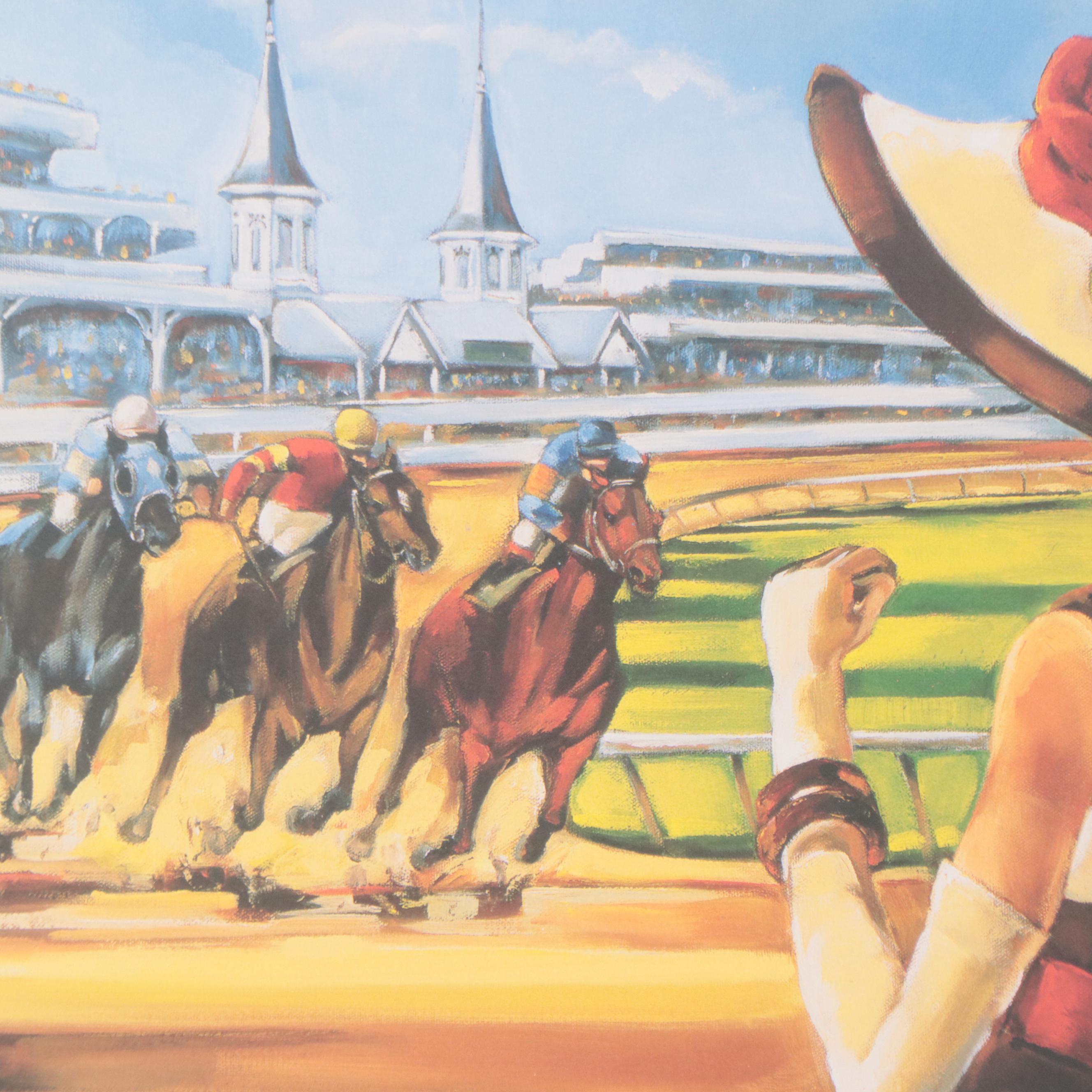 Kentucky Derby 2008 Offset Lithograph Poster