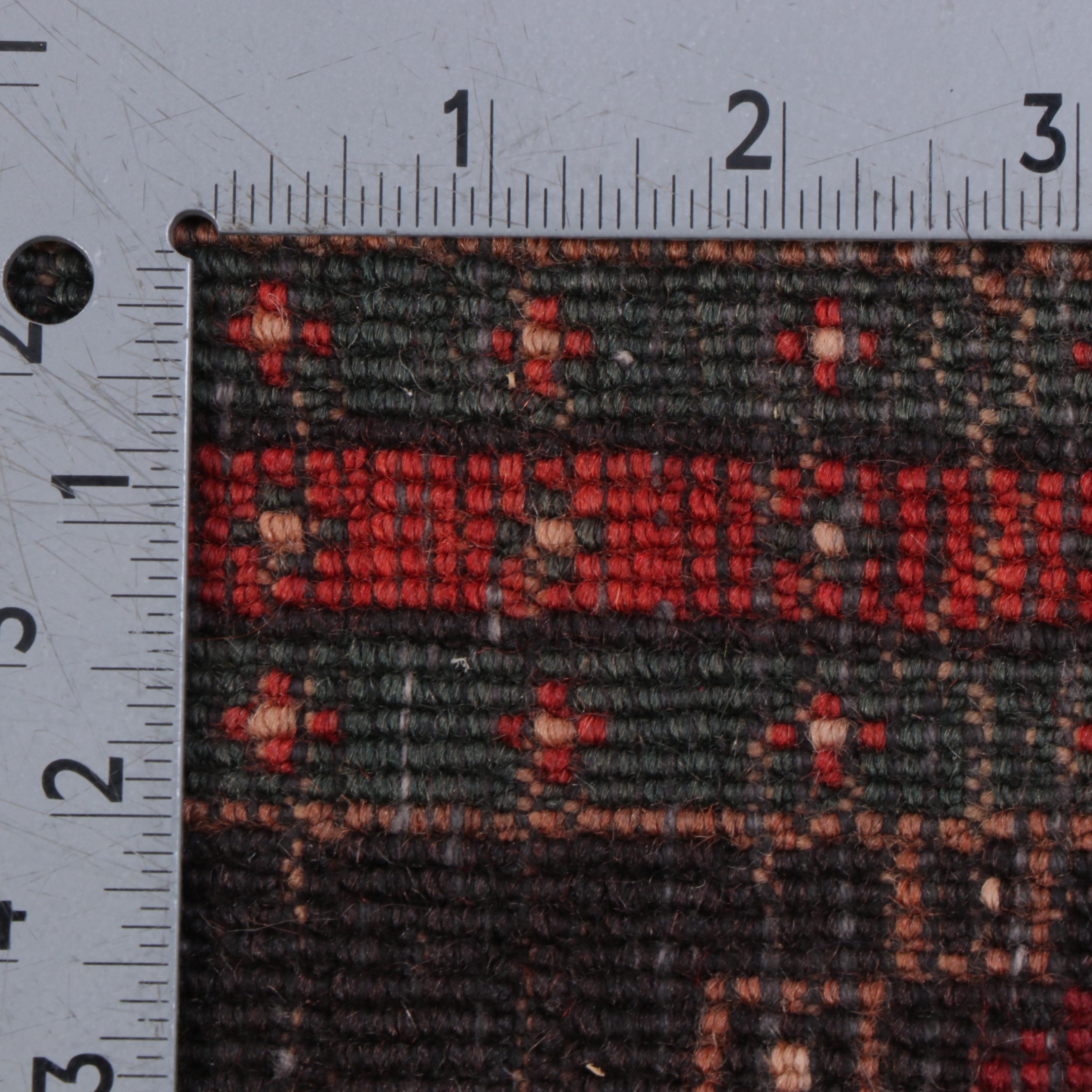 3'9 x 8'4 Hand-Knotted Persian Northwest Village Area Rug