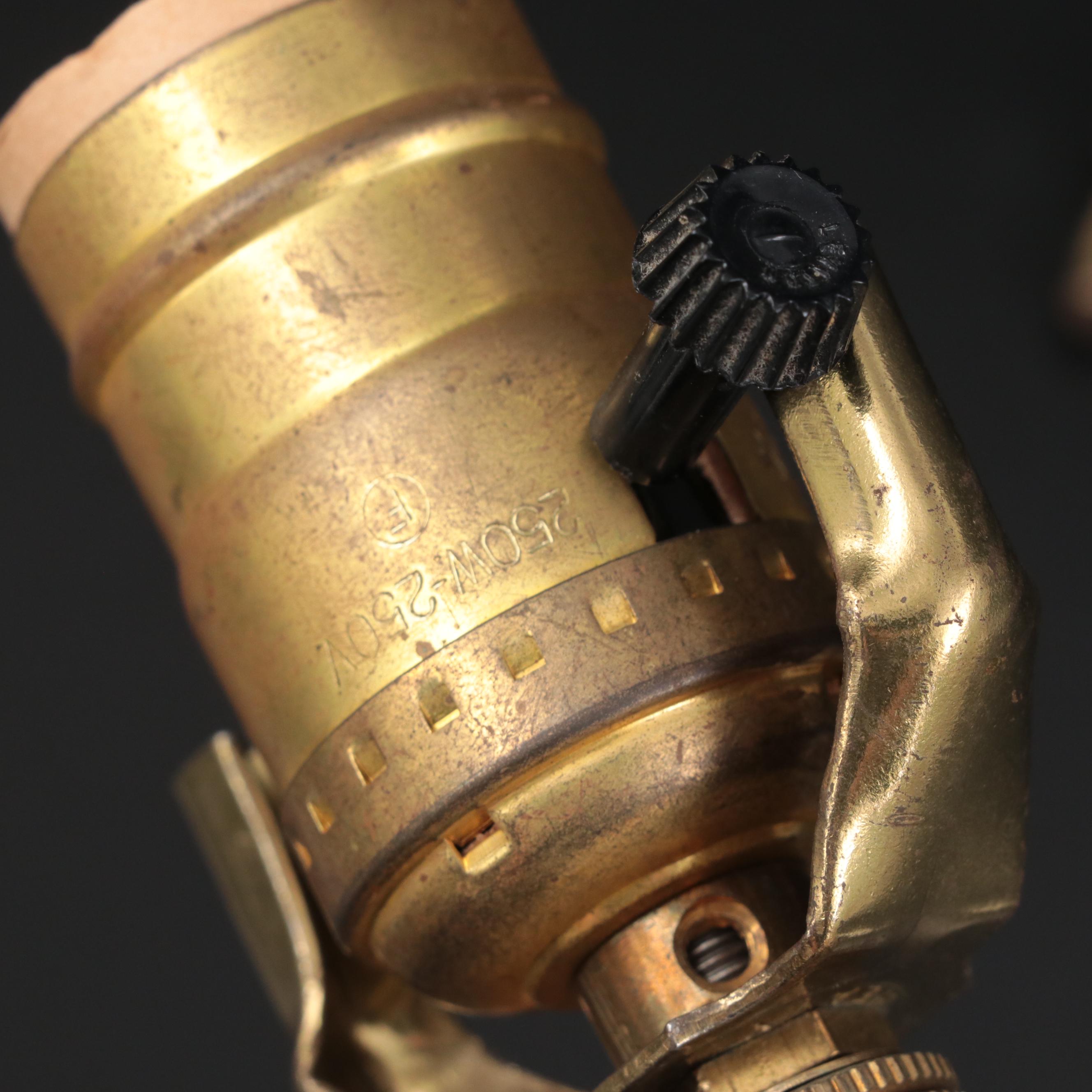 Italian Neoclassical Style Carved Marble Urn Table Lamp, Mid to Late 20th C.