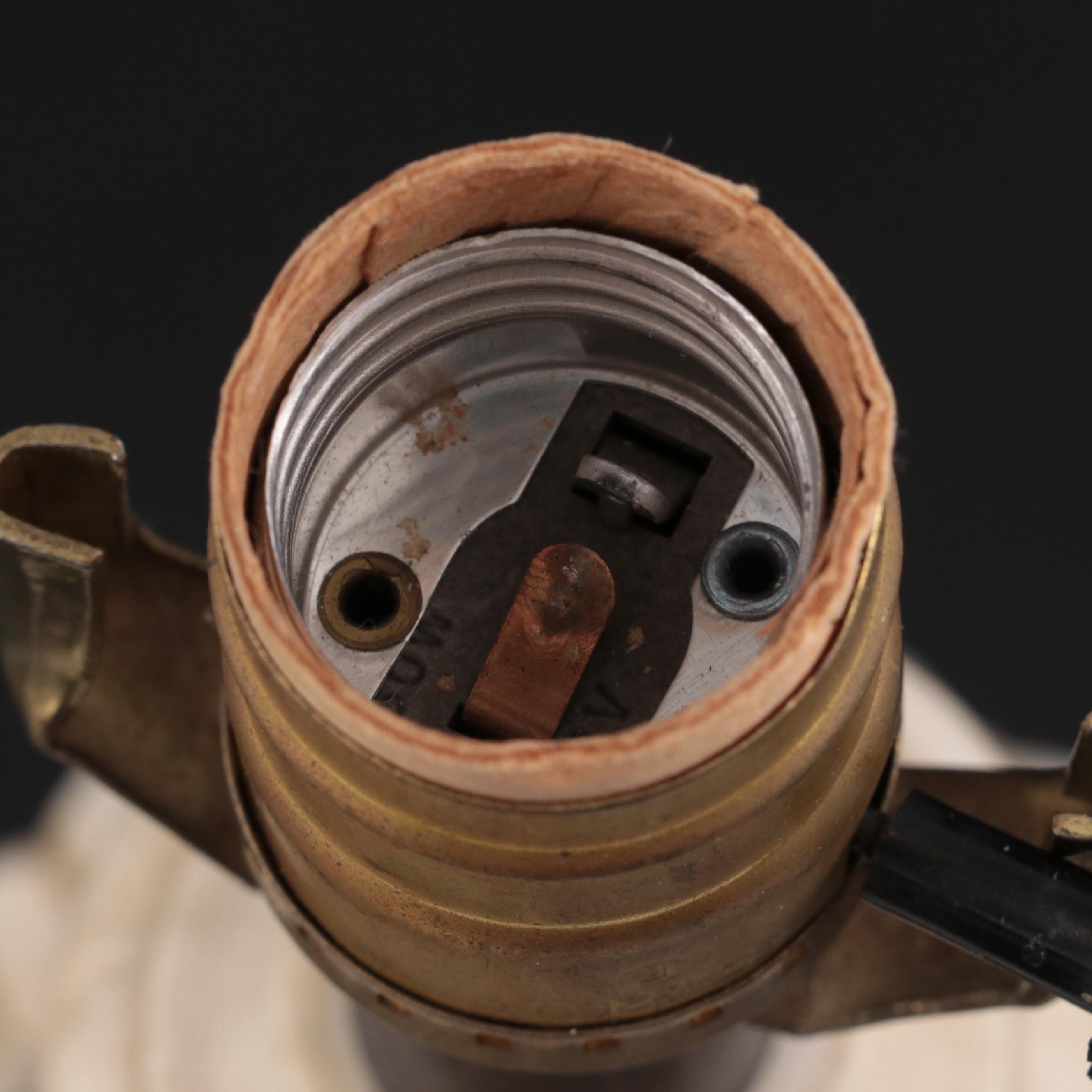 Italian Neoclassical Style Carved Marble Urn Table Lamp, Mid to Late 20th C.