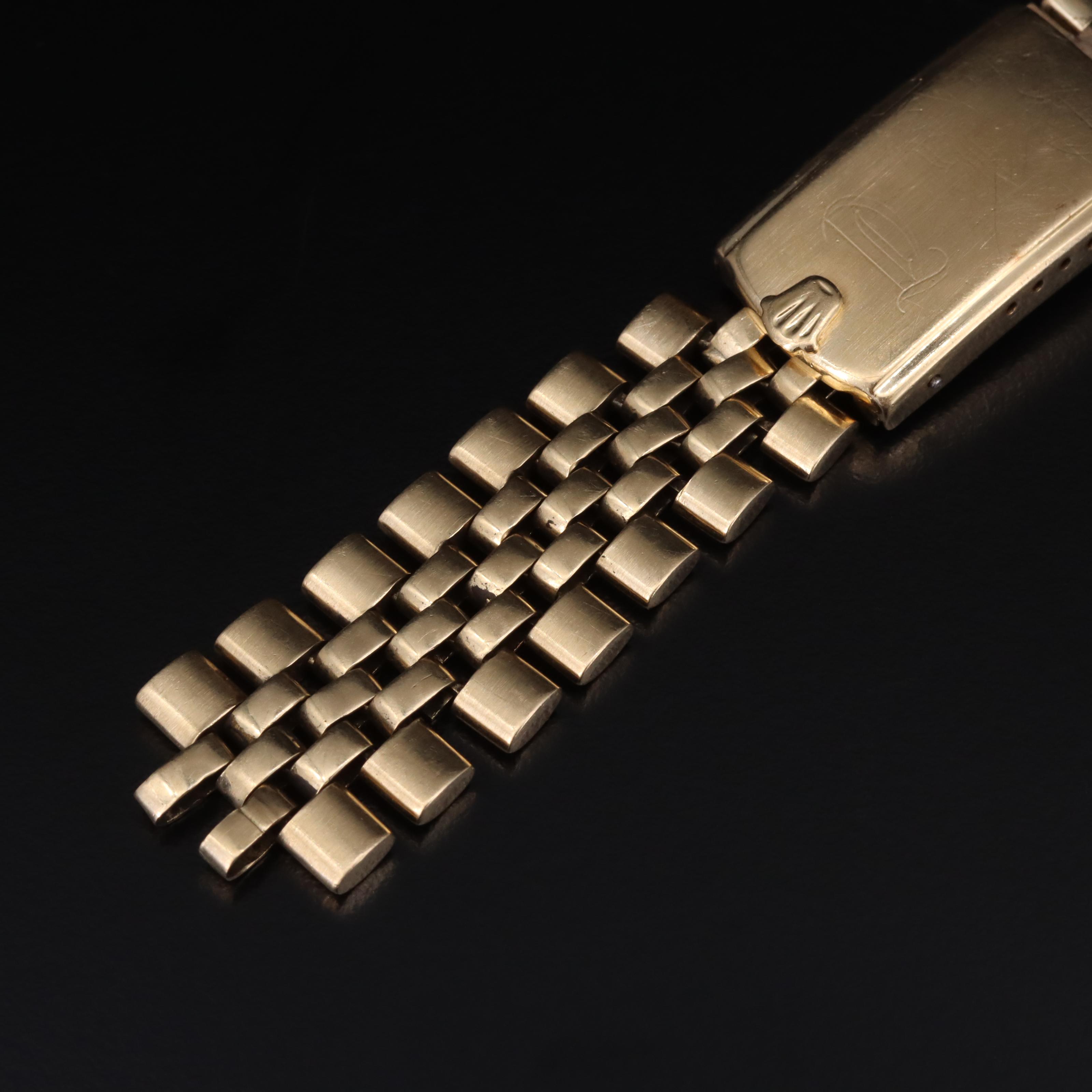 Vintage Rolex 14K Jubilee Bracelet