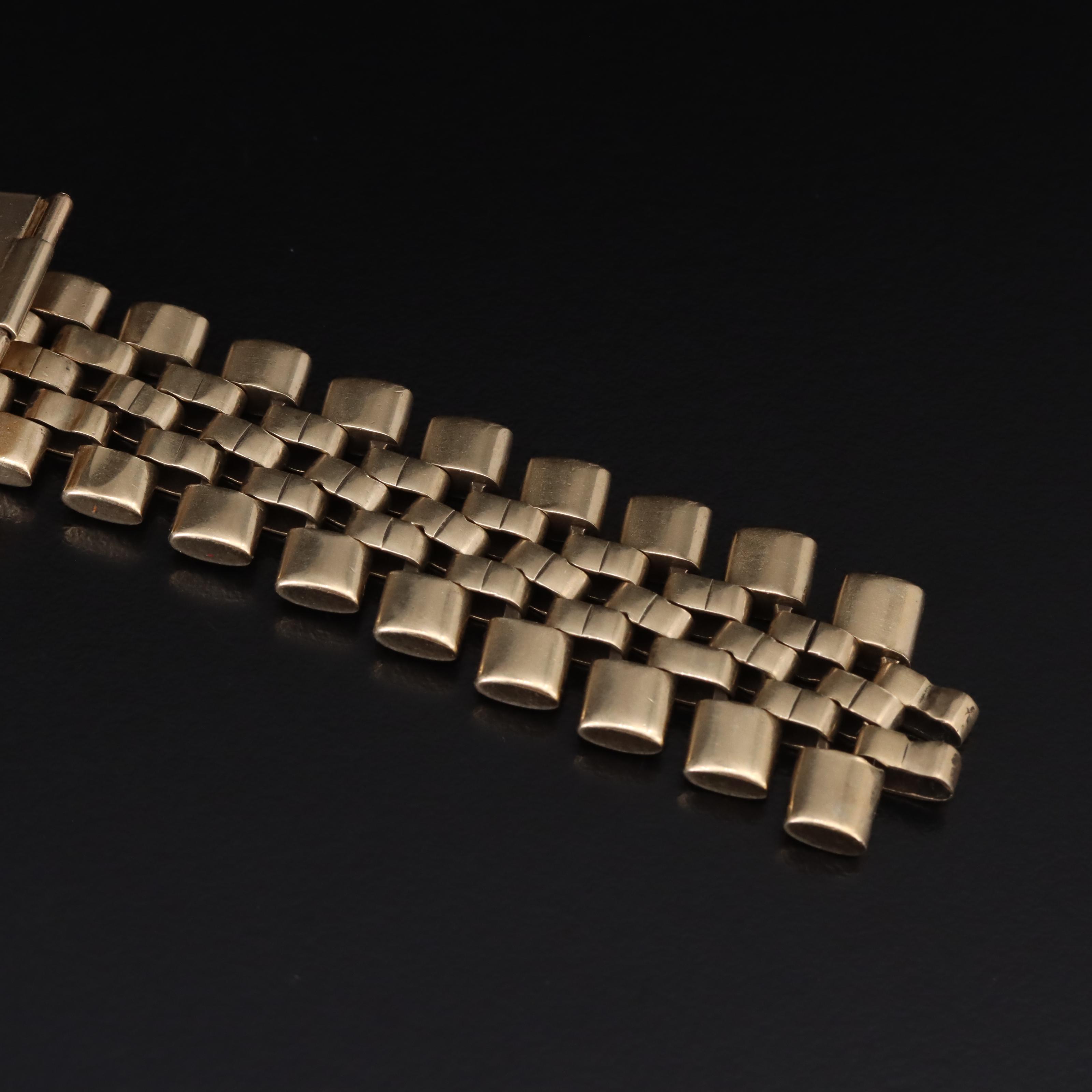 Vintage Rolex 14K Jubilee Bracelet