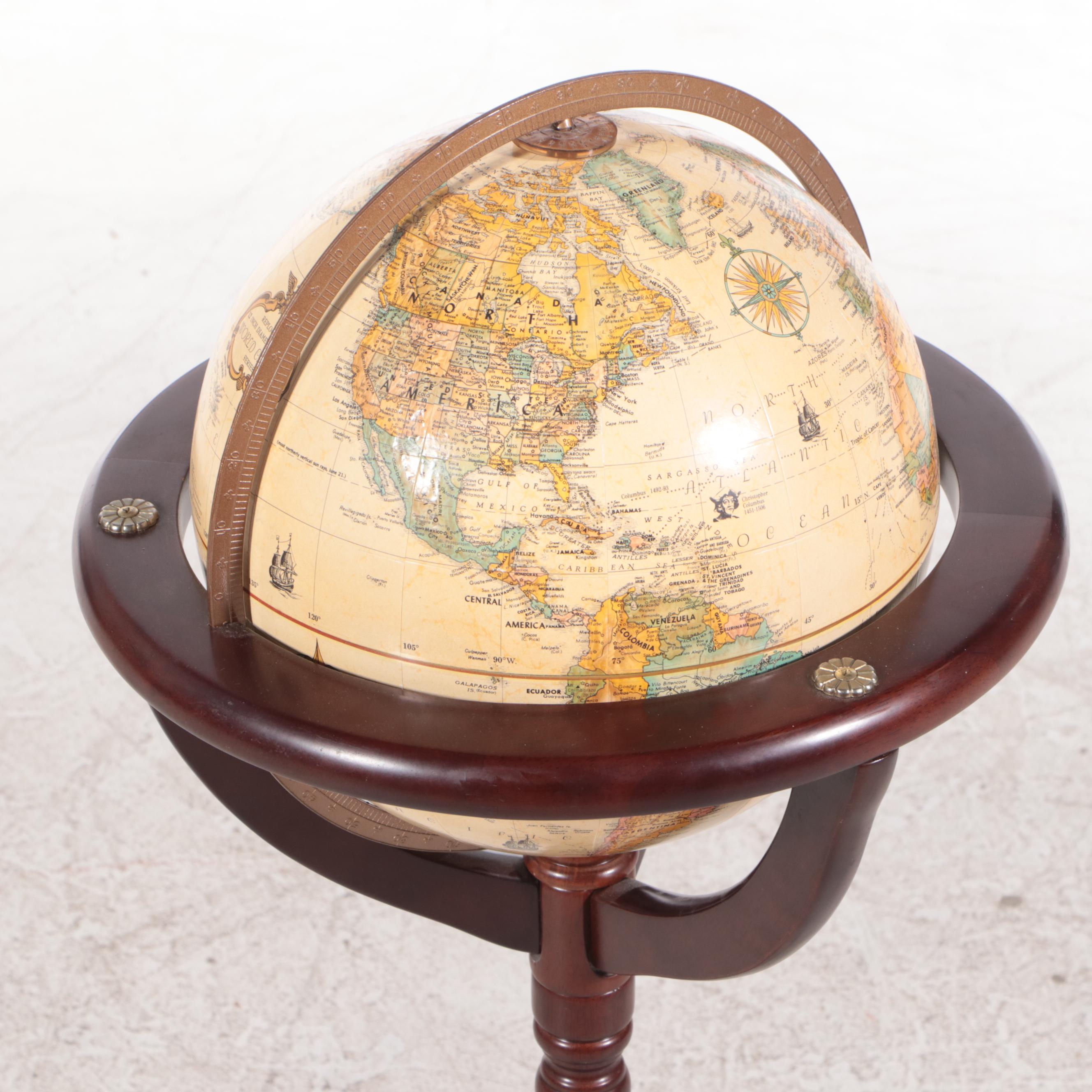 Replogle "World Classic Series" 12" Terrestrial Globe on Stand