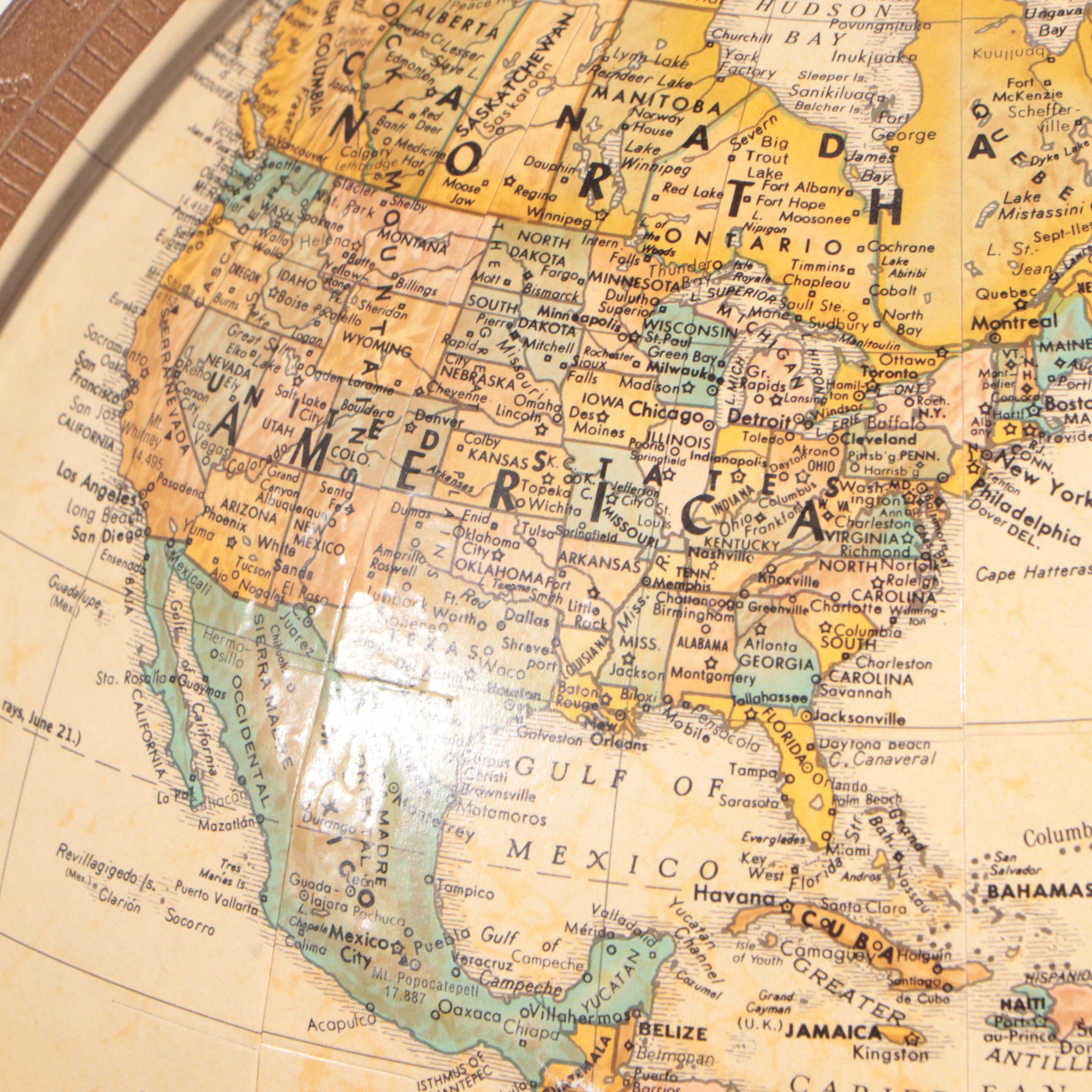 Replogle "World Classic Series" 12" Terrestrial Globe on Stand