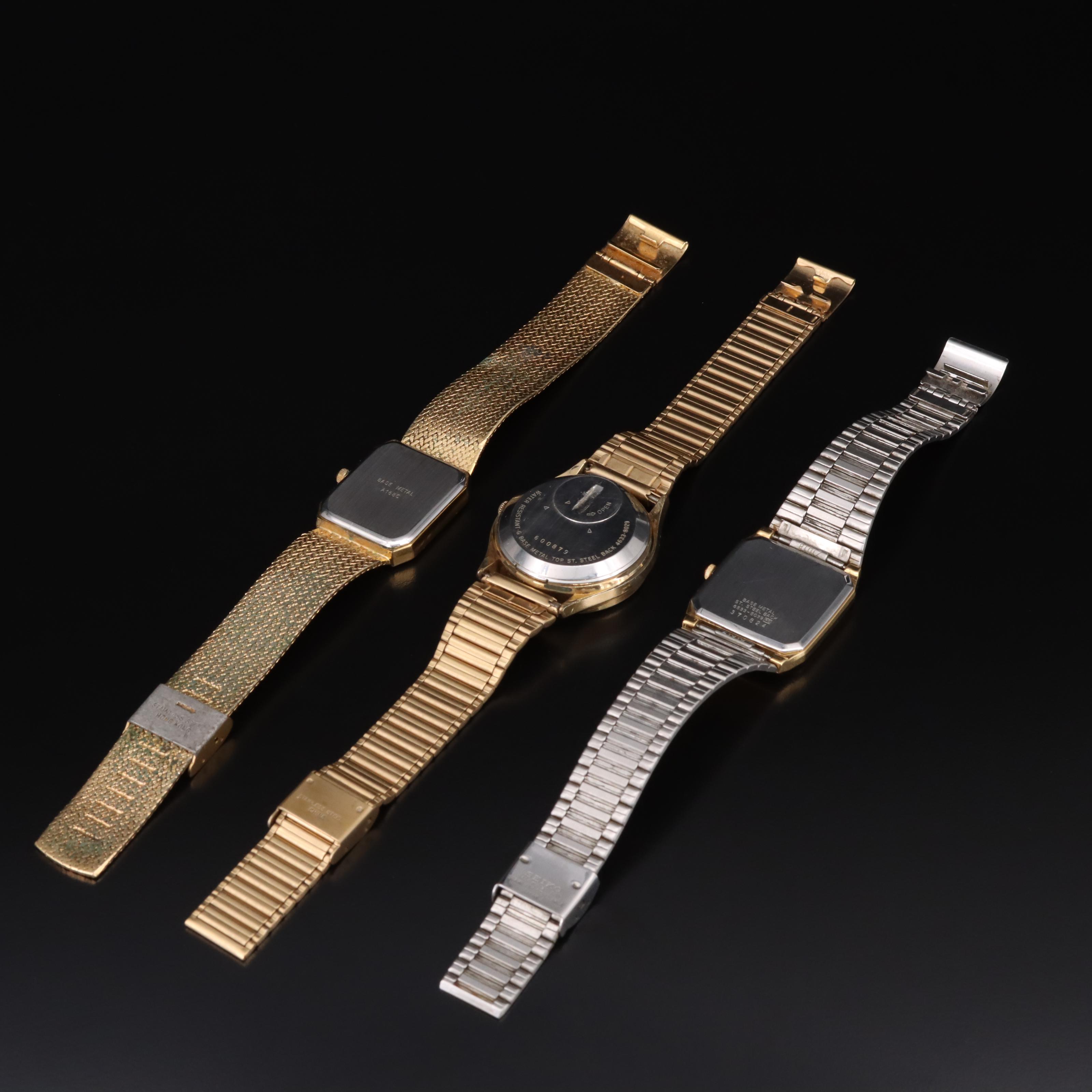 Quartz Watch Selection Featuring Seiko and Geneva