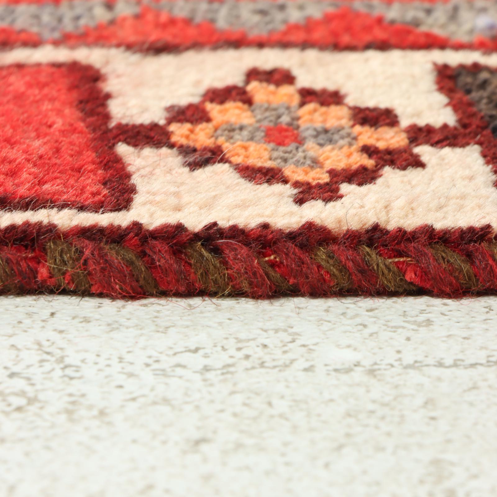 4'4 x 9'4 Hand-Knotted Persian Abadeh Long Rug