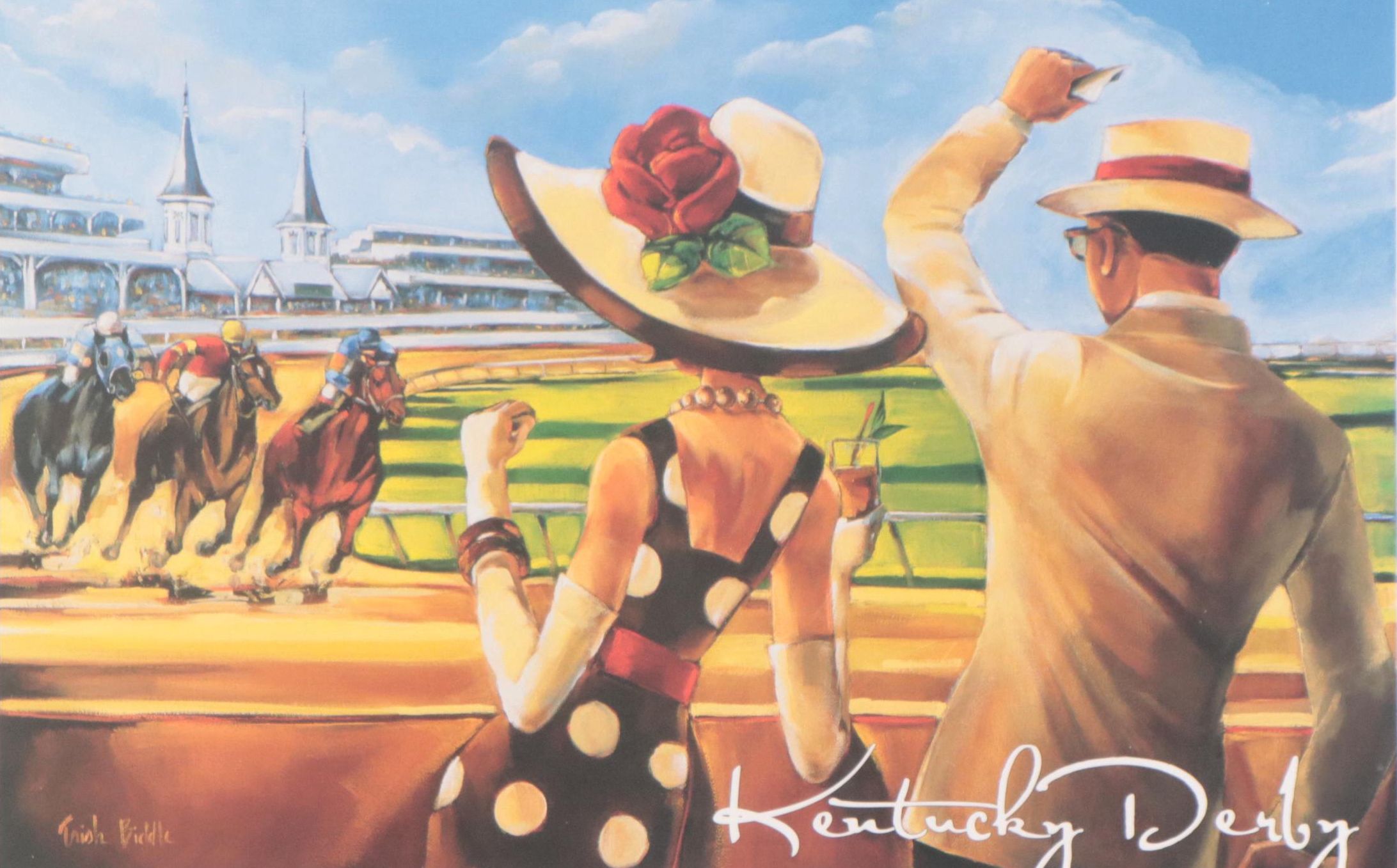 Kentucky Derby 2008 Offset Lithograph Poster