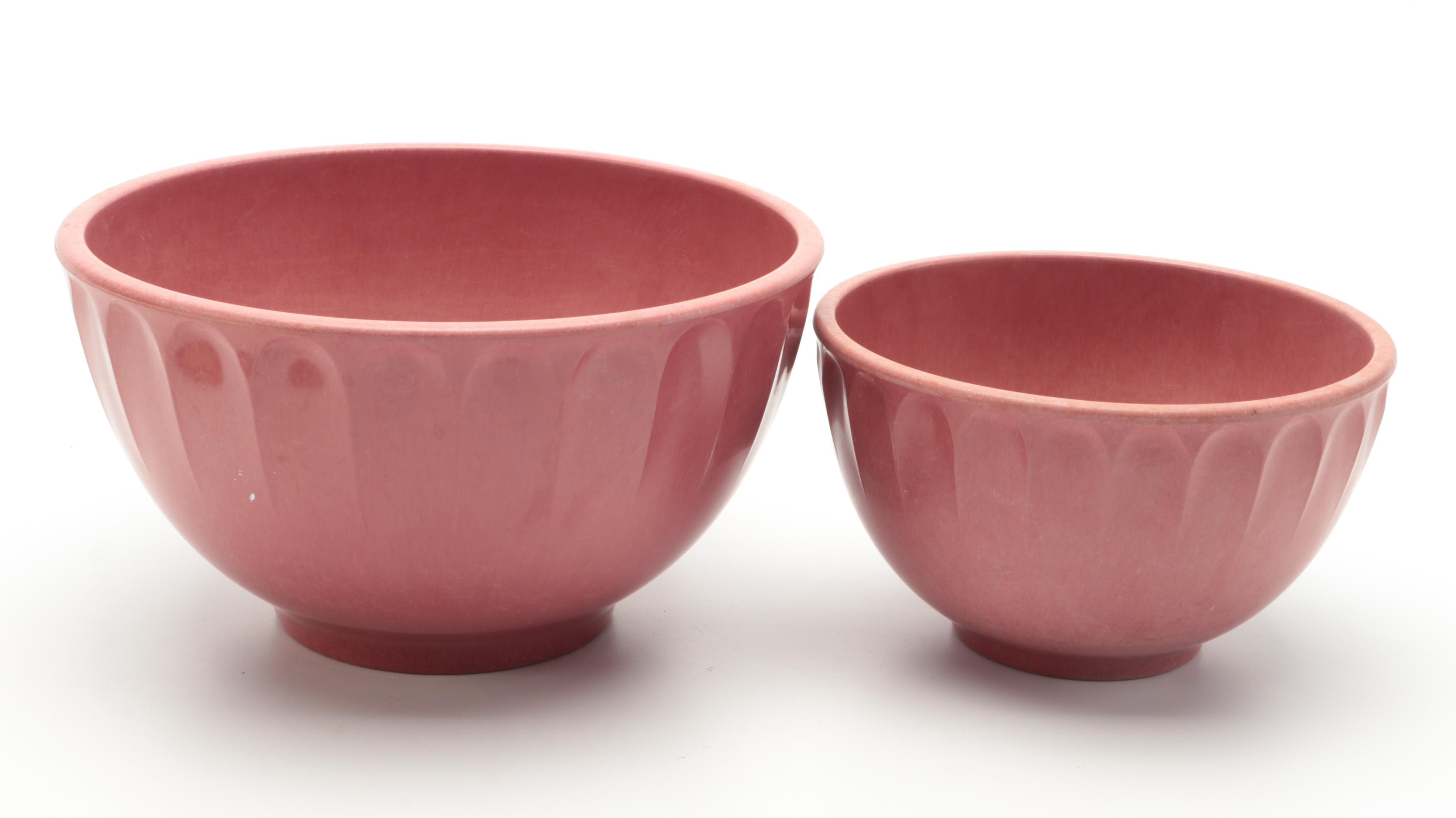 Boonton and Other Melamine Dishware With Sterilite Food Storage, Mid-20th C.