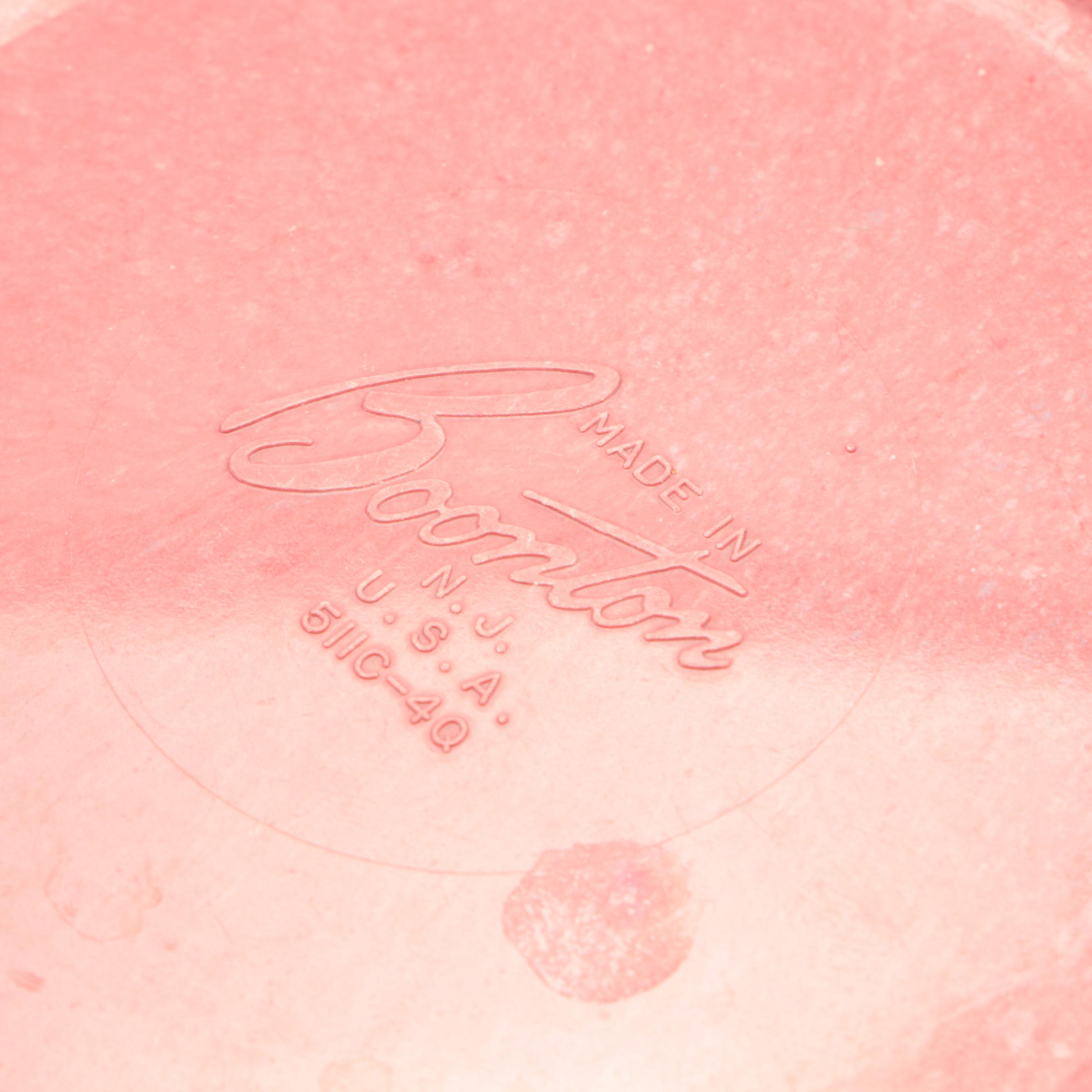 Boonton and Other Melamine Dishware With Sterilite Food Storage, Mid-20th C.