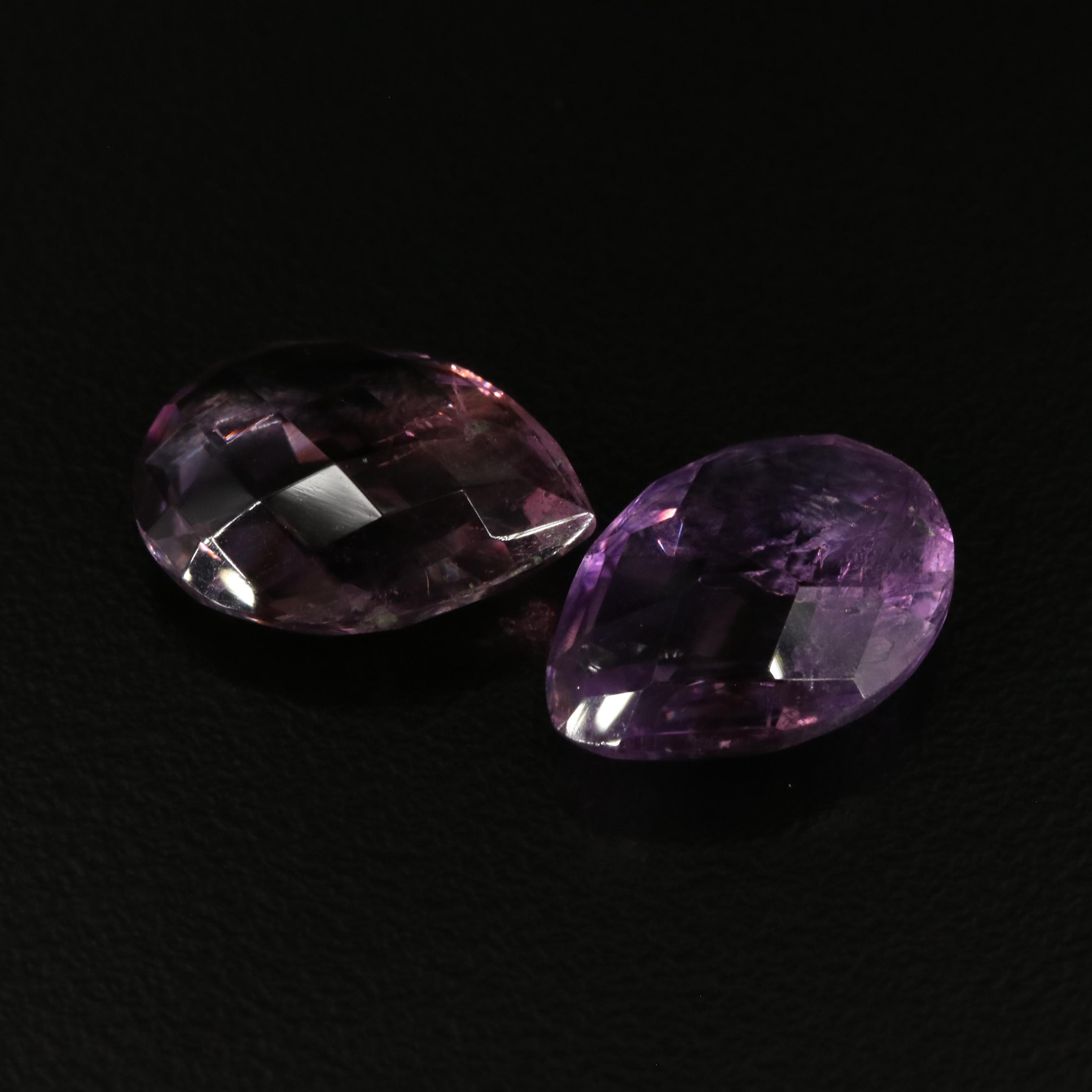 Loose 13.16 CTW Amethyst Lot