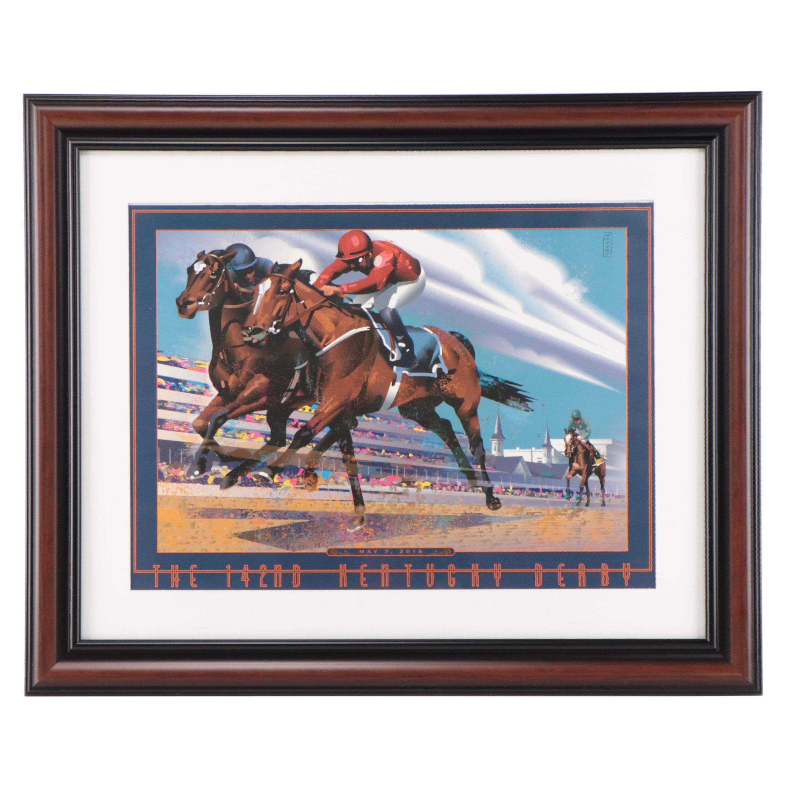 Kentucky Derby 2016 Offset Lithograph Poster