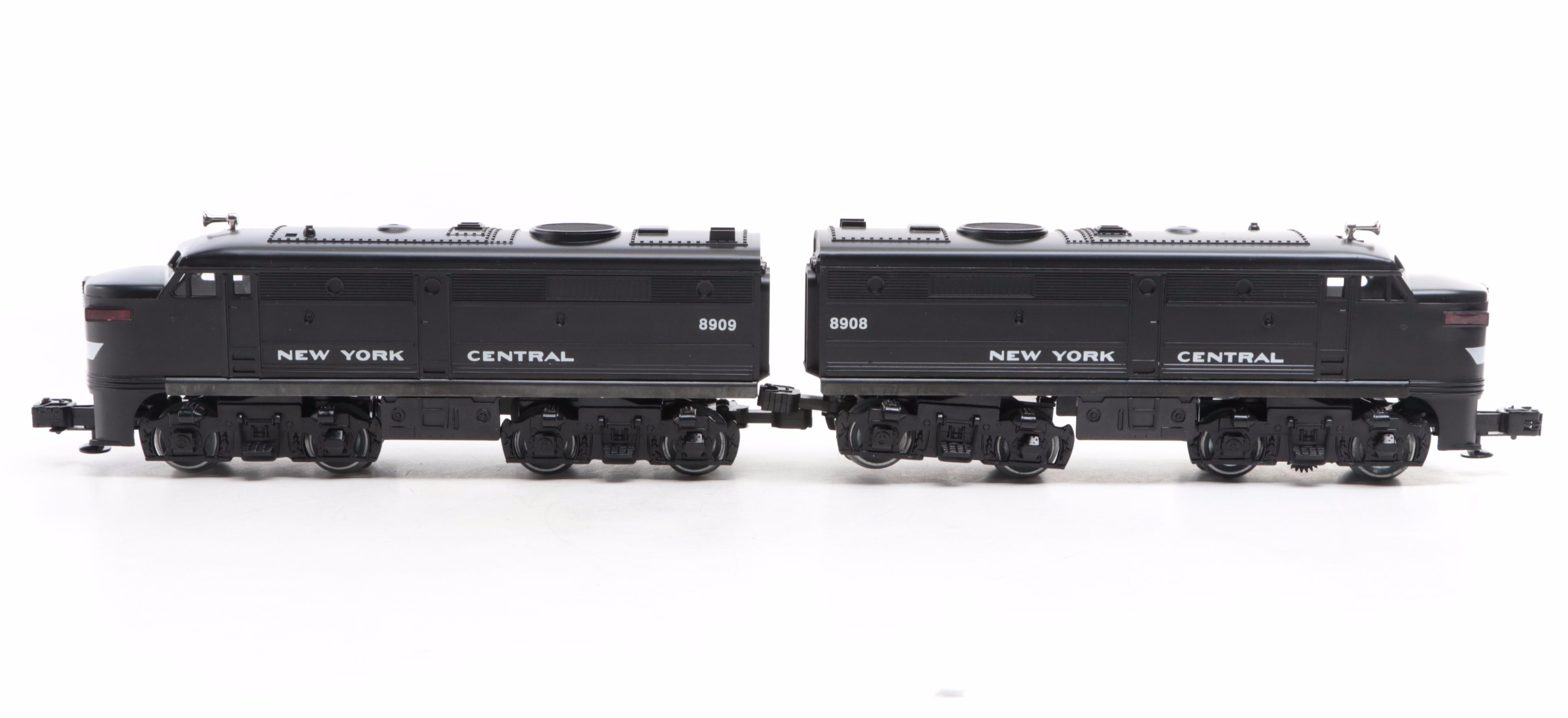 Lionel Trains New York Central Double "A" Alco Diesel Engines, Late 20th Century